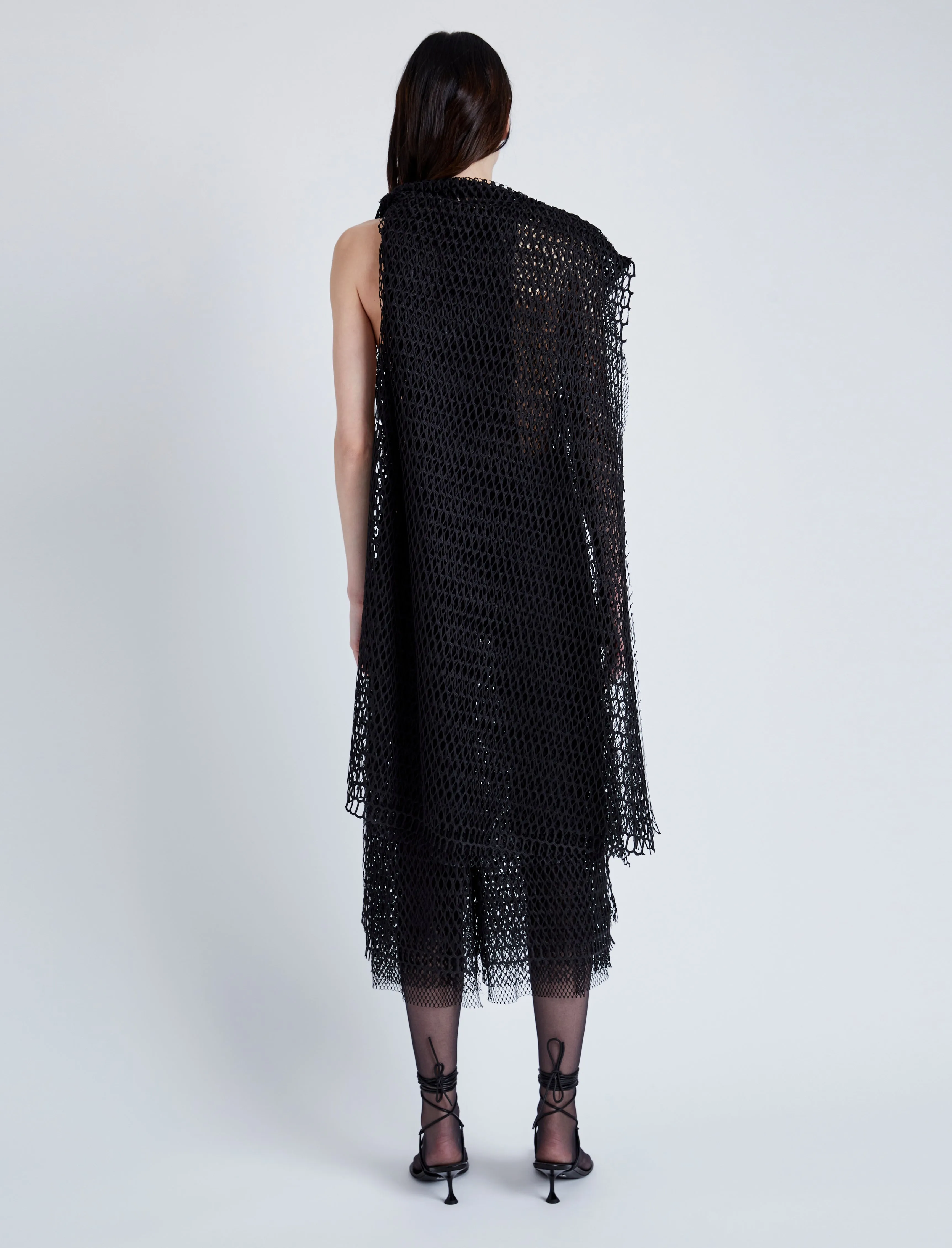 Maude Dress in Geo Lace sold by Proenza Schouler product image thumbnail 4