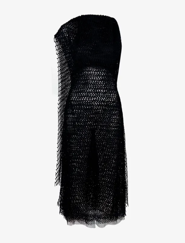 Maude Dress in Geo Lace made by Proenza Schouler