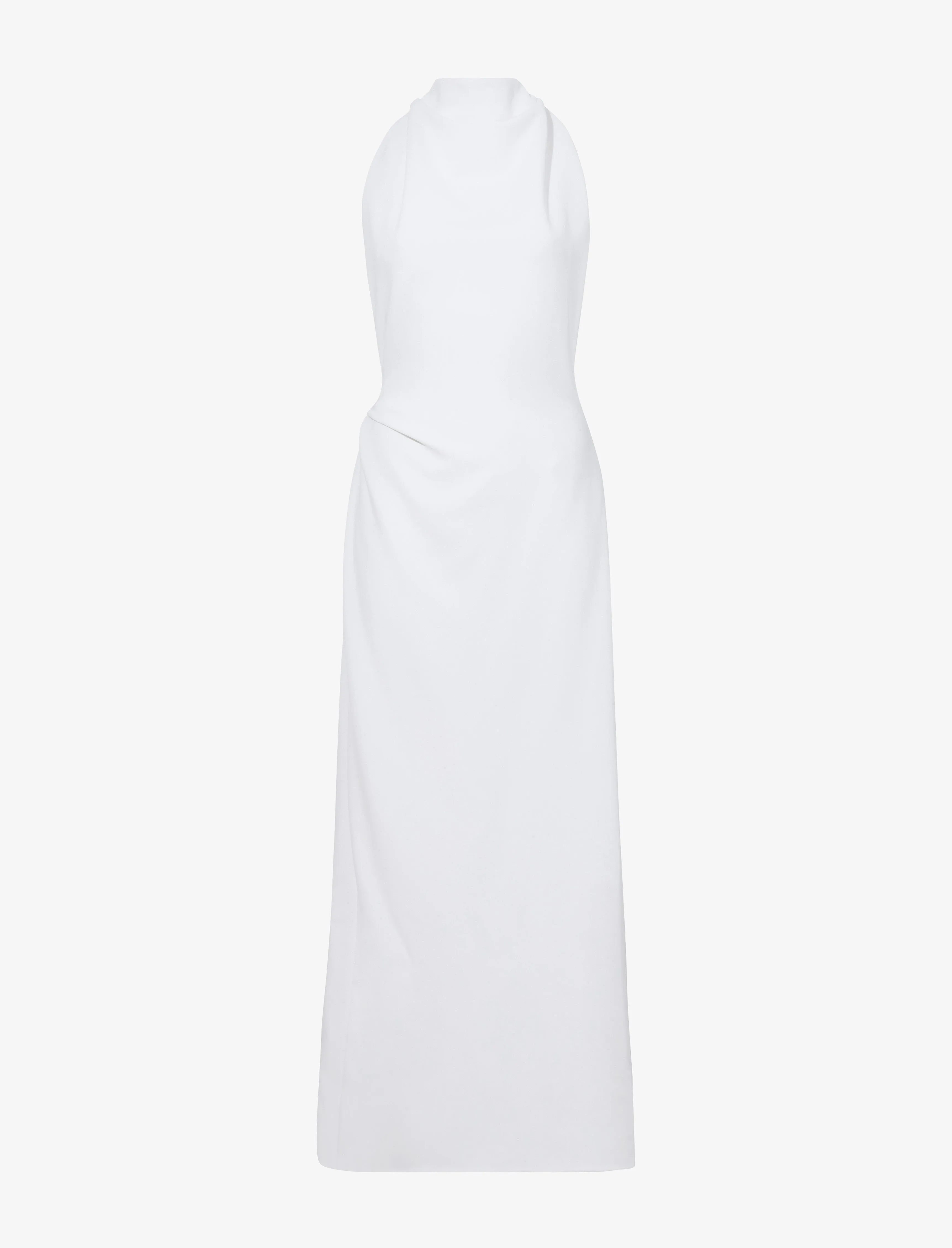 Selena Twist Back Dress in Matte Double Crepe sold by Proenza Schouler