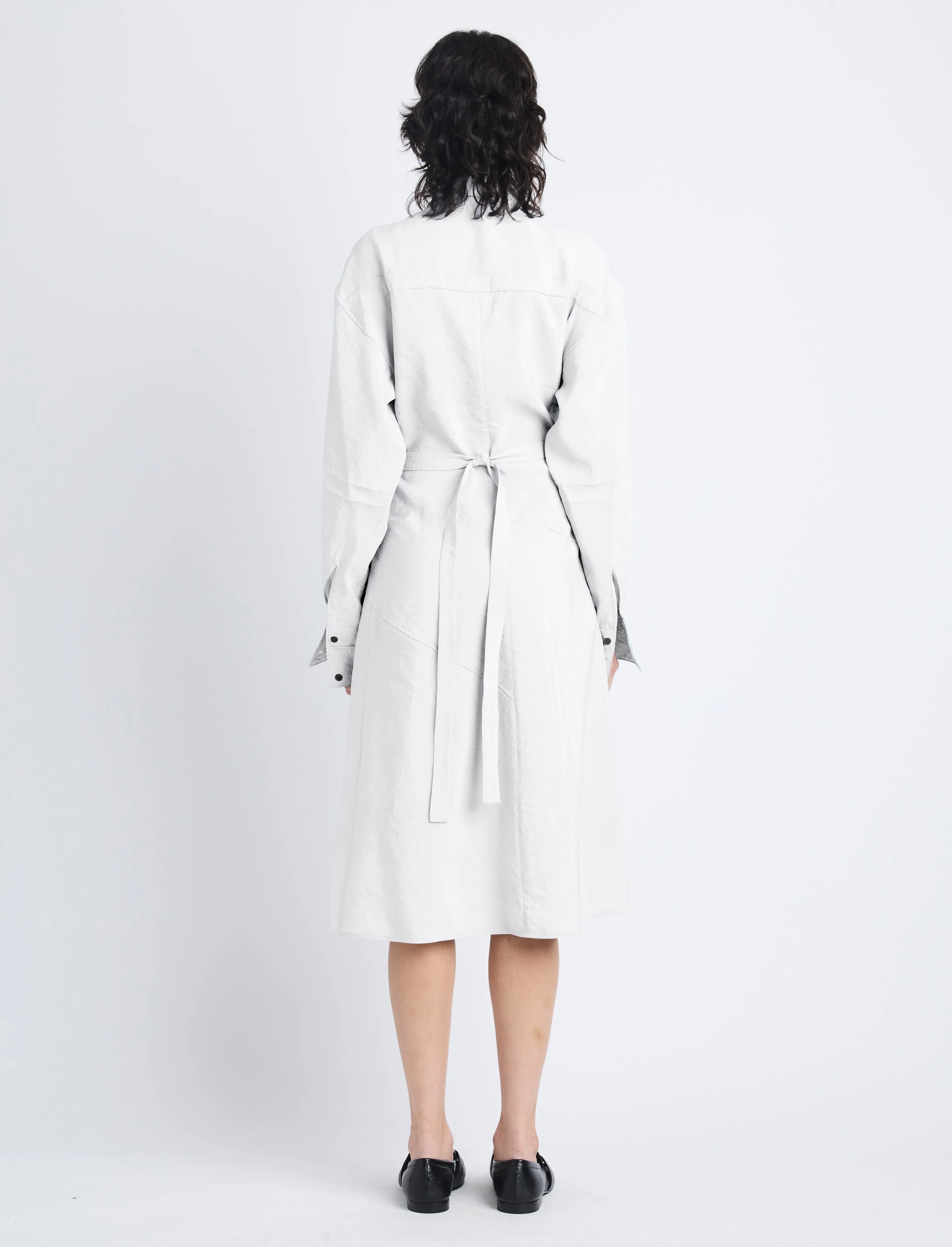 Olympia Dress in Washed Habotai sold by Proenza Schouler product image thumbnail 5