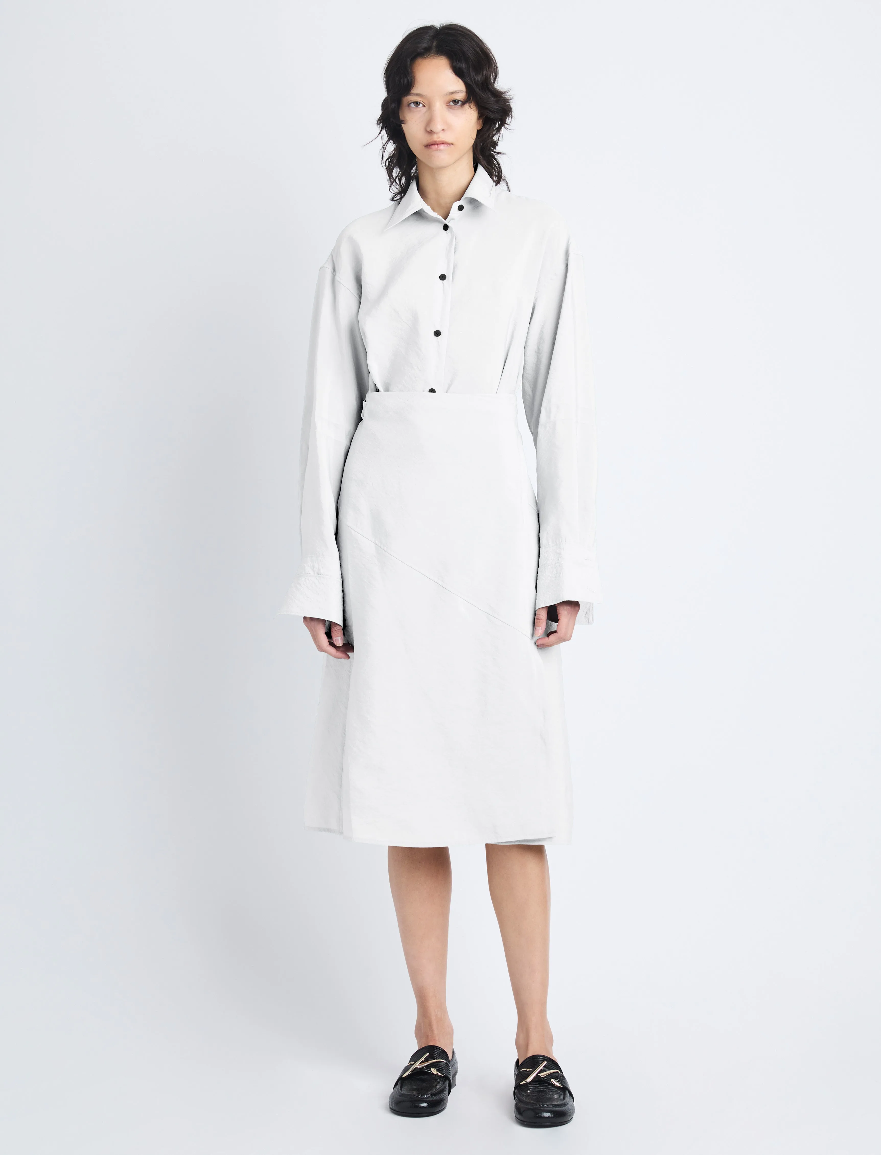 Olympia Dress in Washed Habotai sold by Proenza Schouler product image thumbnail 2