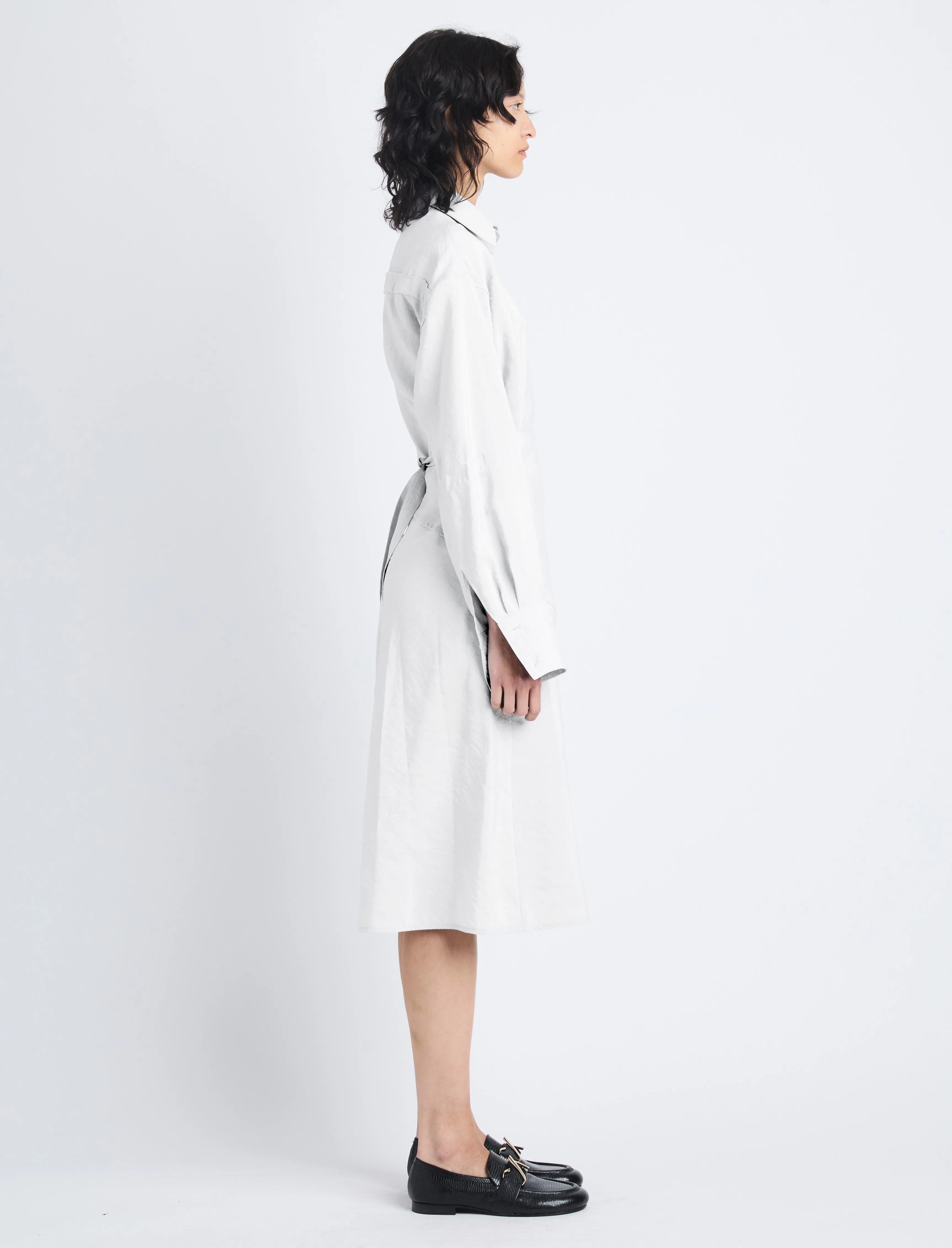 Olympia Dress in Washed Habotai sold by Proenza Schouler product image thumbnail 3