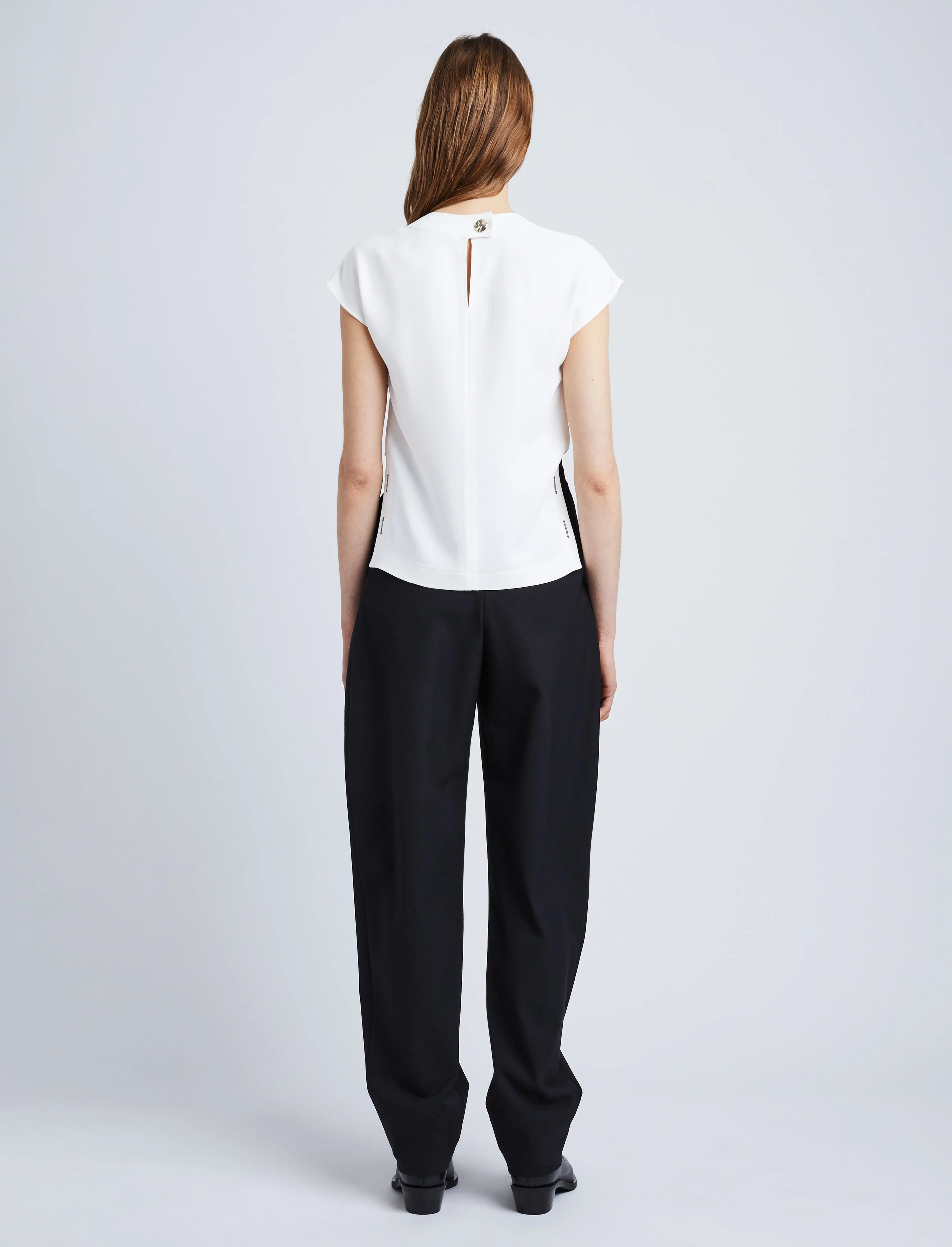 Matte Viscose Crepe Shell Top sold by Proenza Schouler product image thumbnail 5