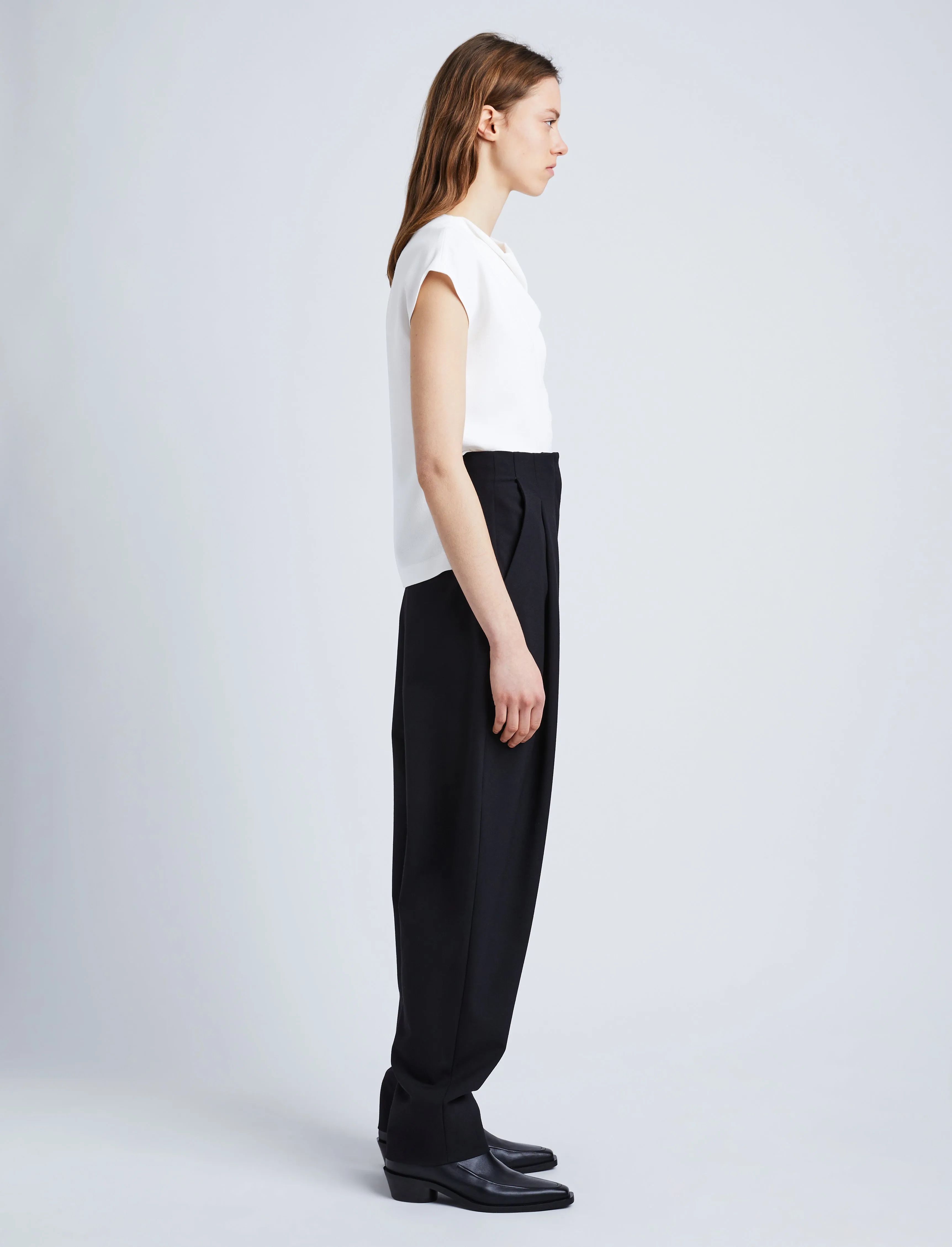 Matte Viscose Crepe Shell Top sold by Proenza Schouler product image thumbnail 4
