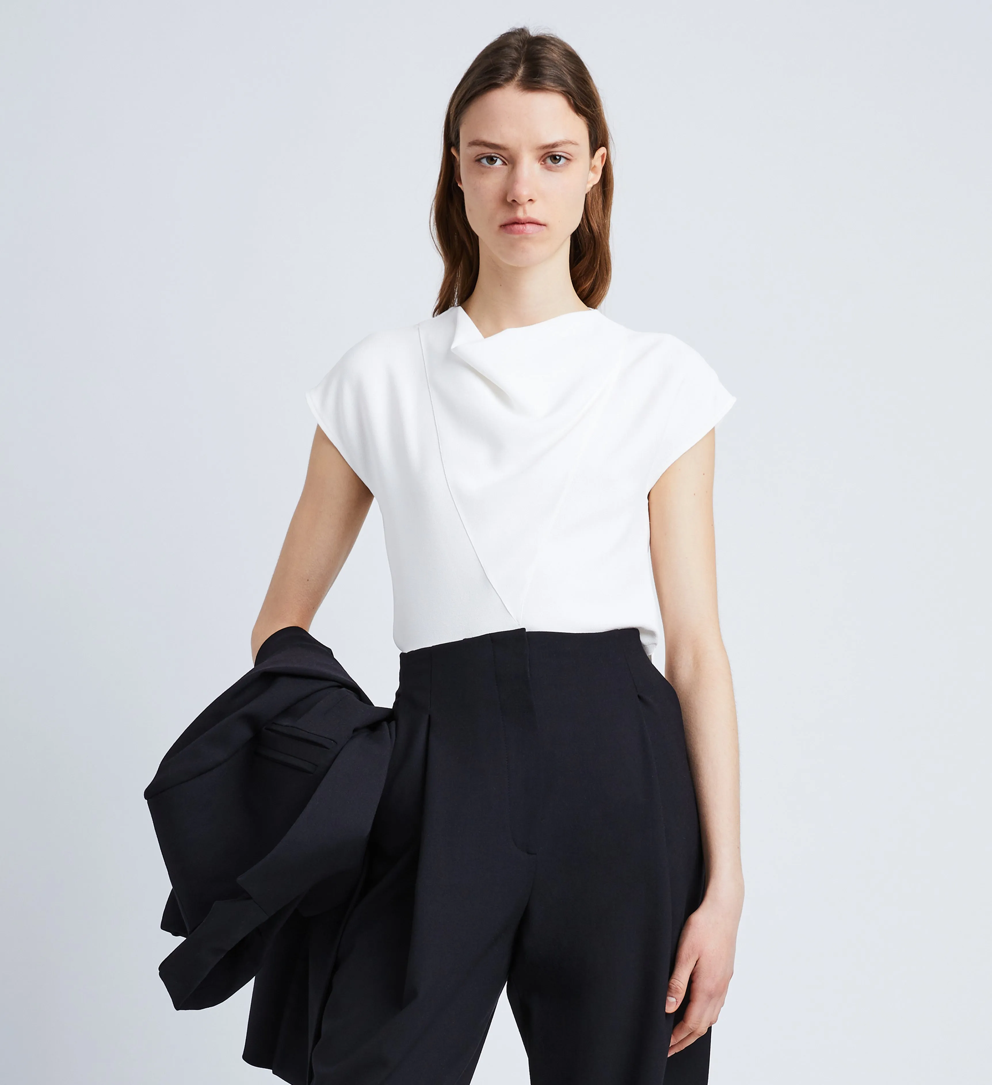 Matte Viscose Crepe Shell Top sold by Proenza Schouler product image thumbnail 2