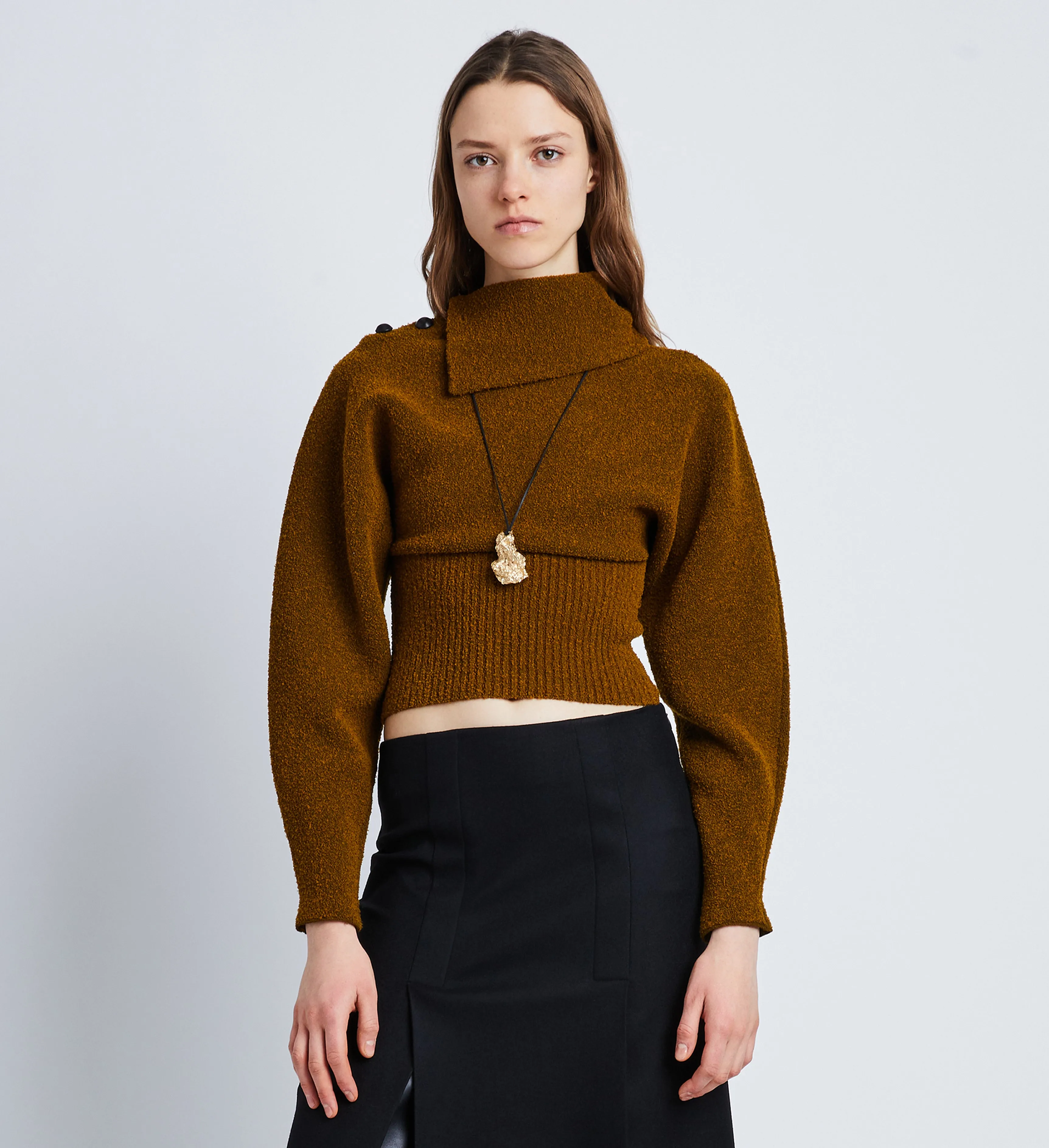 Wool Viscose Boucle Top sold by Proenza Schouler product image thumbnail 2
