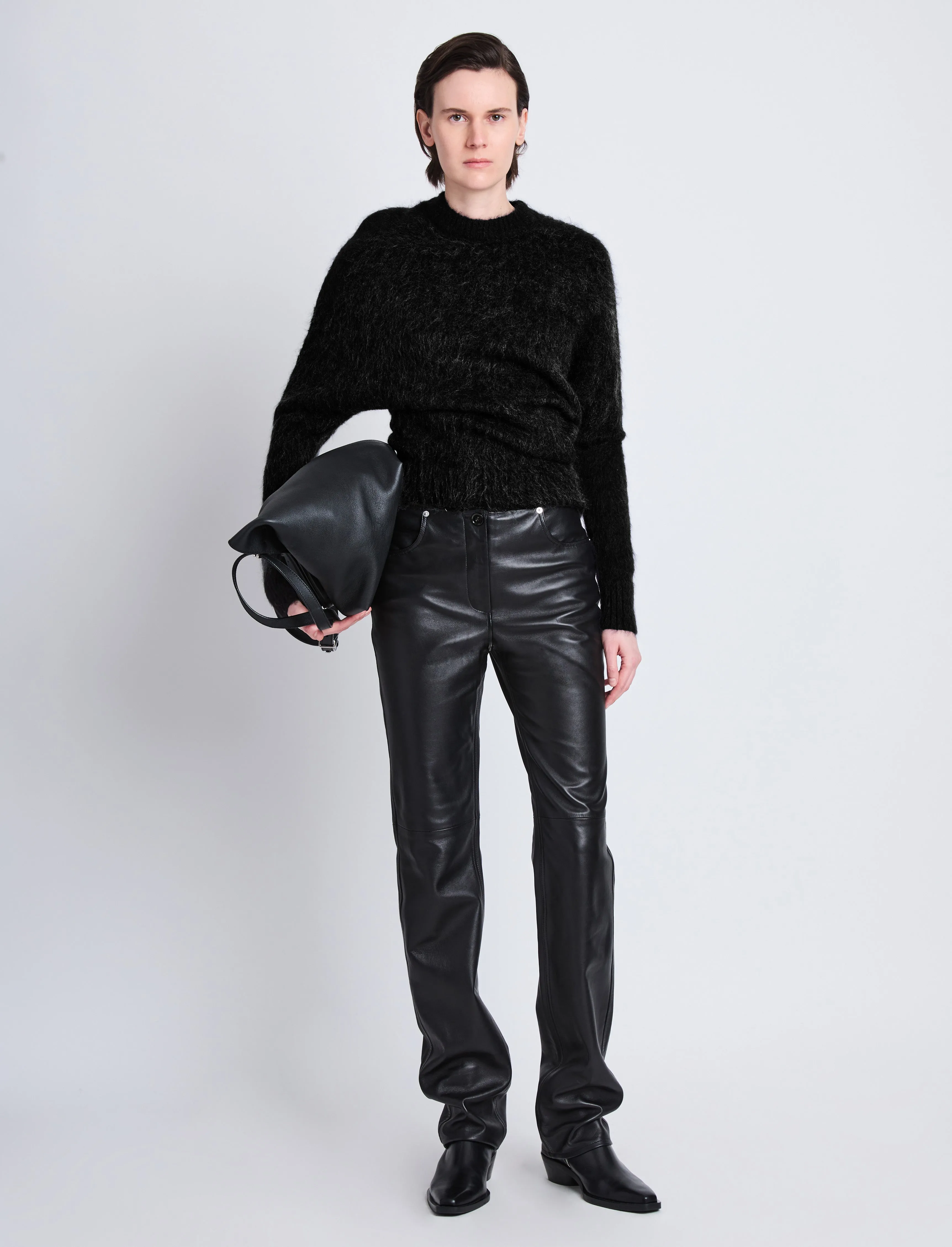 Patti Sweater in Brushed Mohair sold by Proenza Schouler product image thumbnail 3