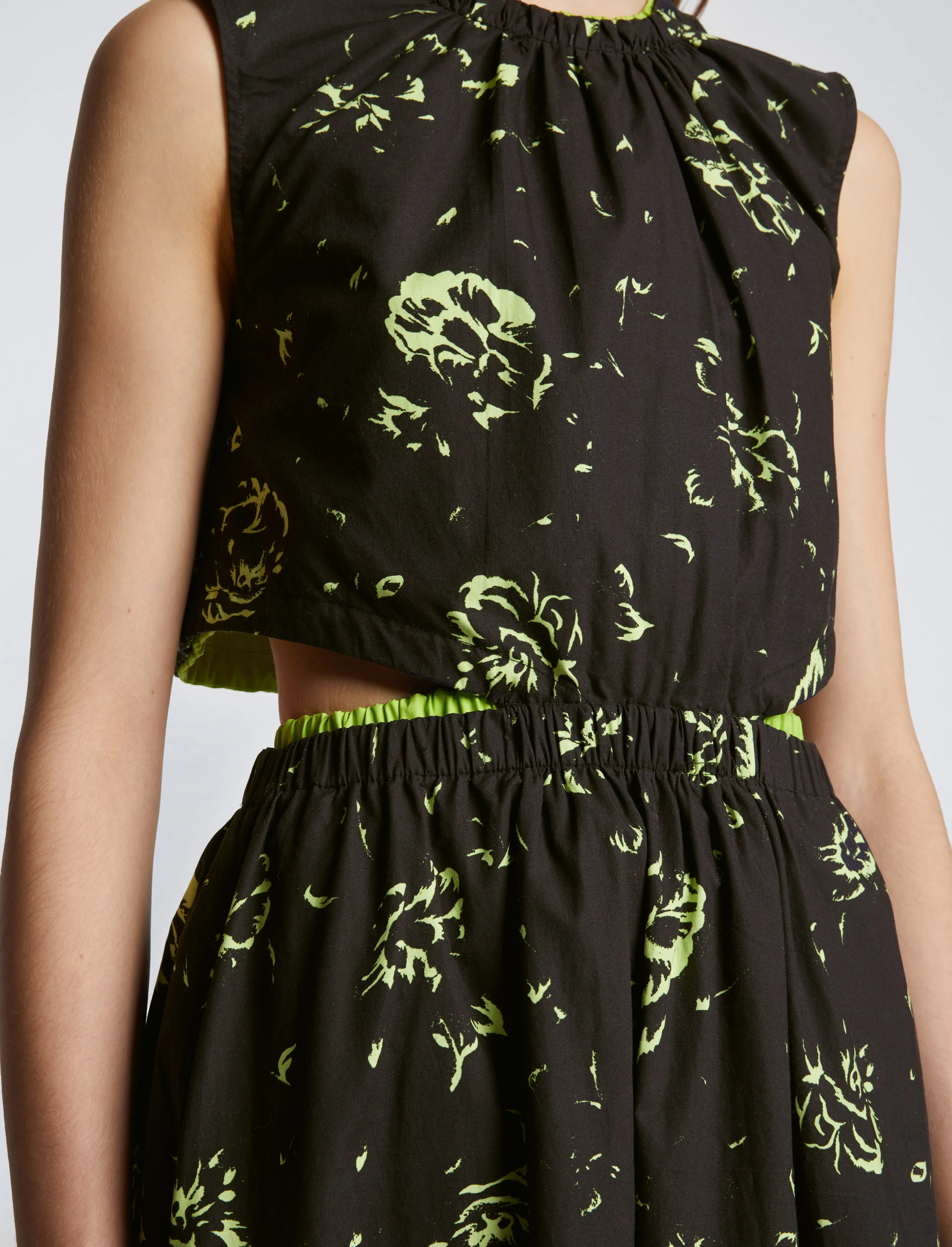 Poplin Cut Out Midi Dress sold by Proenza Schouler product image thumbnail 5