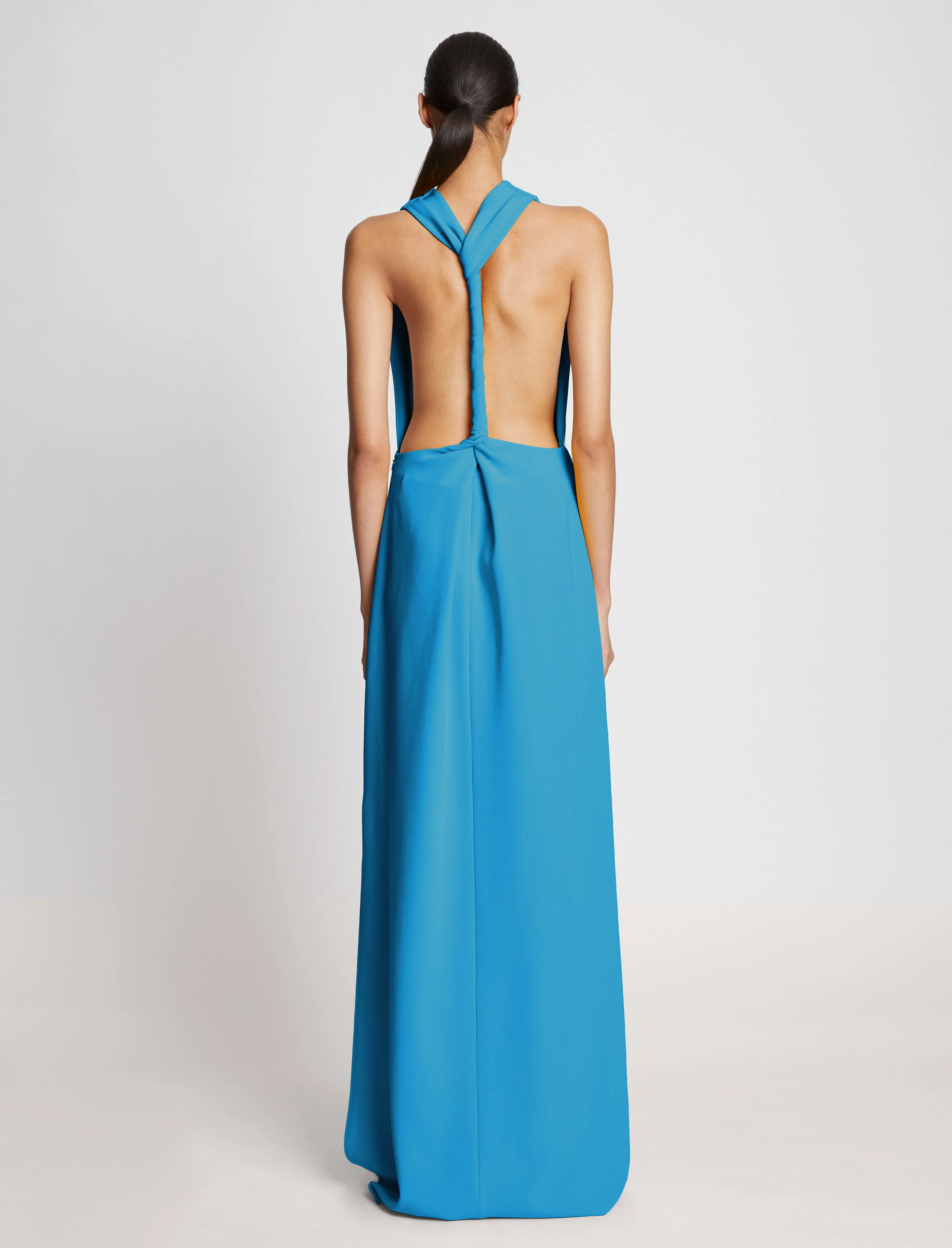Matte Viscose Crepe Backless Dress sold by Proenza Schouler product image thumbnail 4