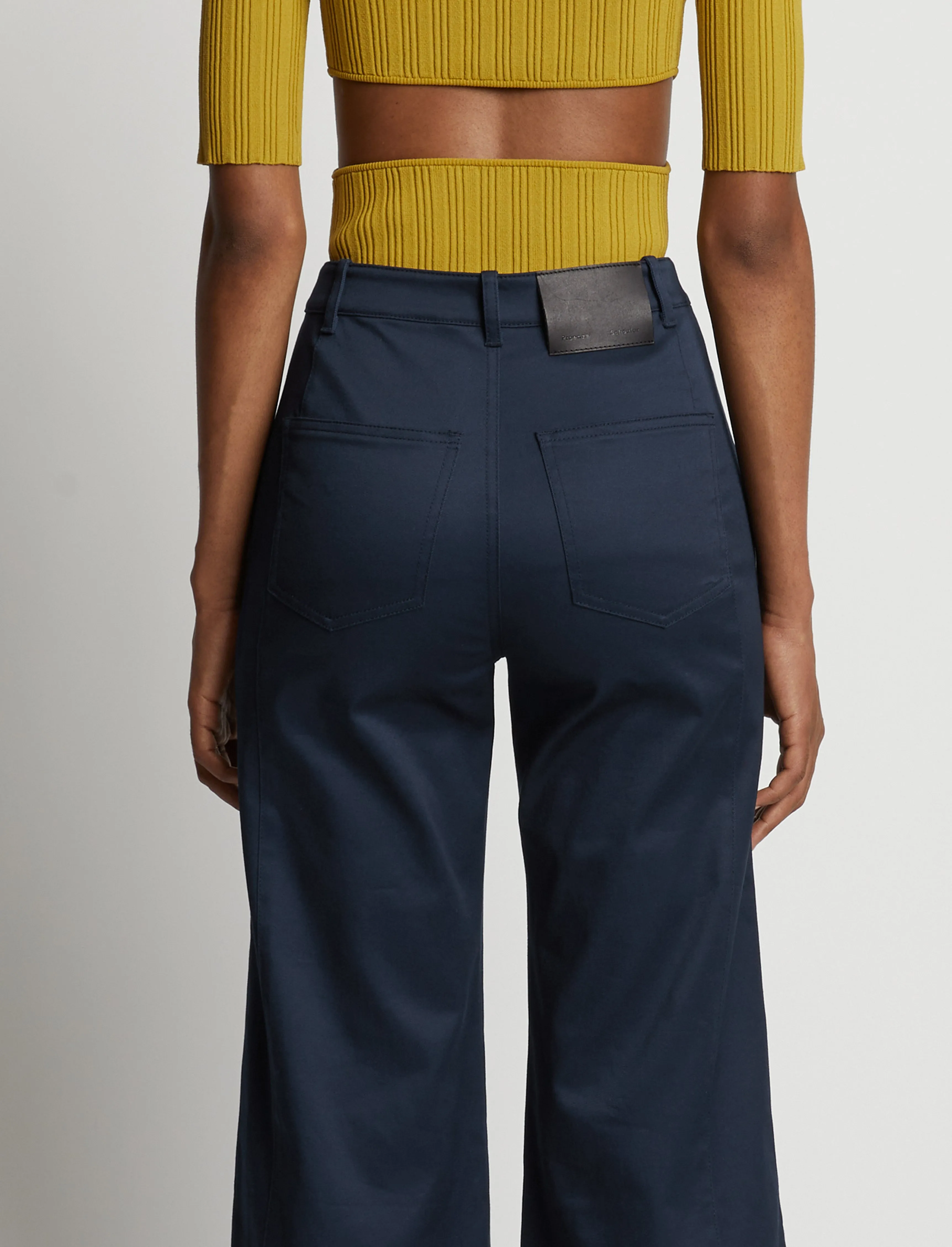 Sadie Pant in Cotton Twill sold by Proenza Schouler product image thumbnail 5