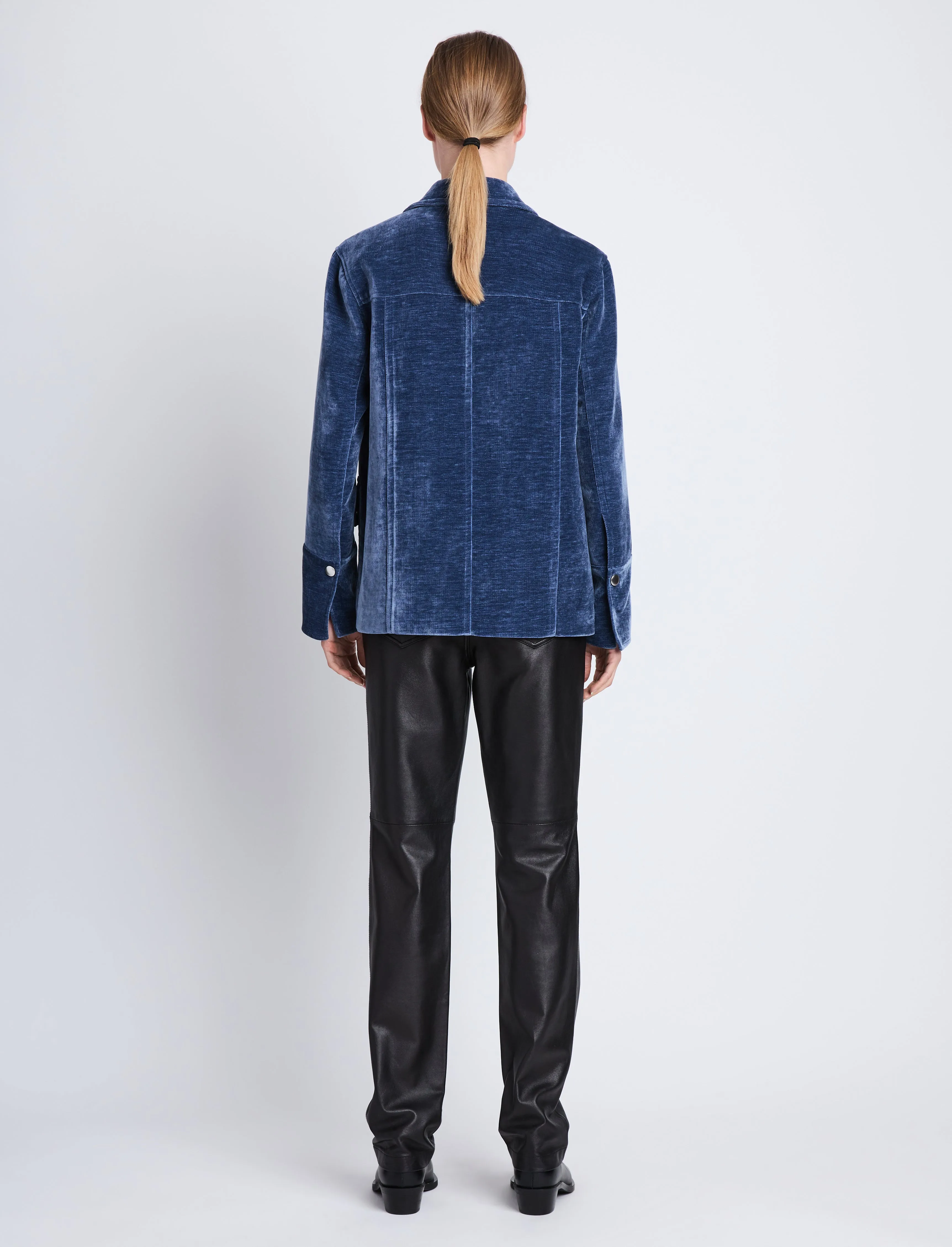 Stella Jacket in Chenille Suiting sold by Proenza Schouler product image thumbnail 5