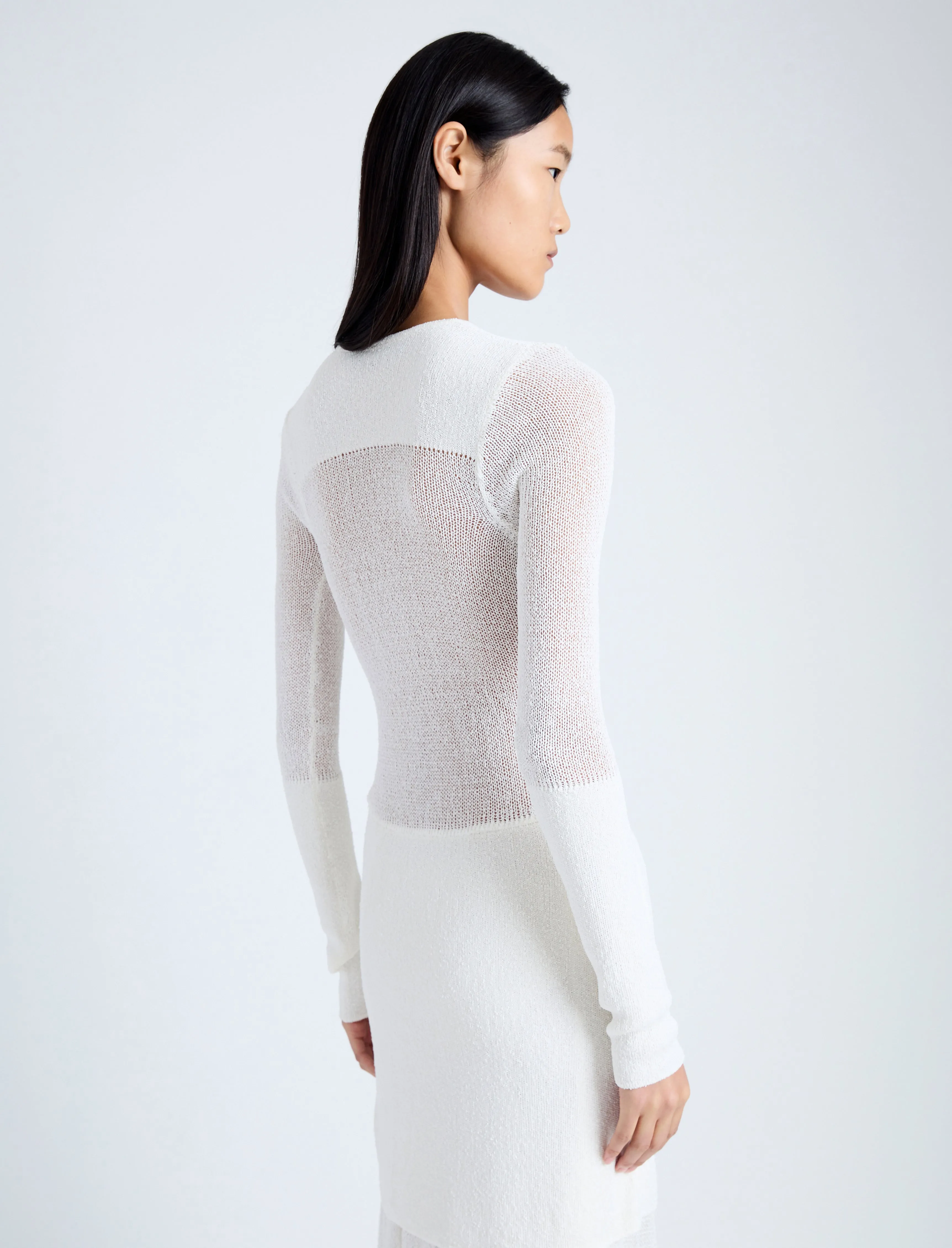 Anita Dress in Knit Sheer Mesh sold by Proenza Schouler product image thumbnail 5