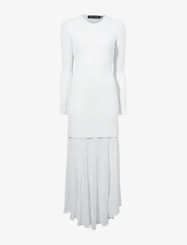 Anita Dress in Knit Sheer Mesh sold by Proenza Schouler