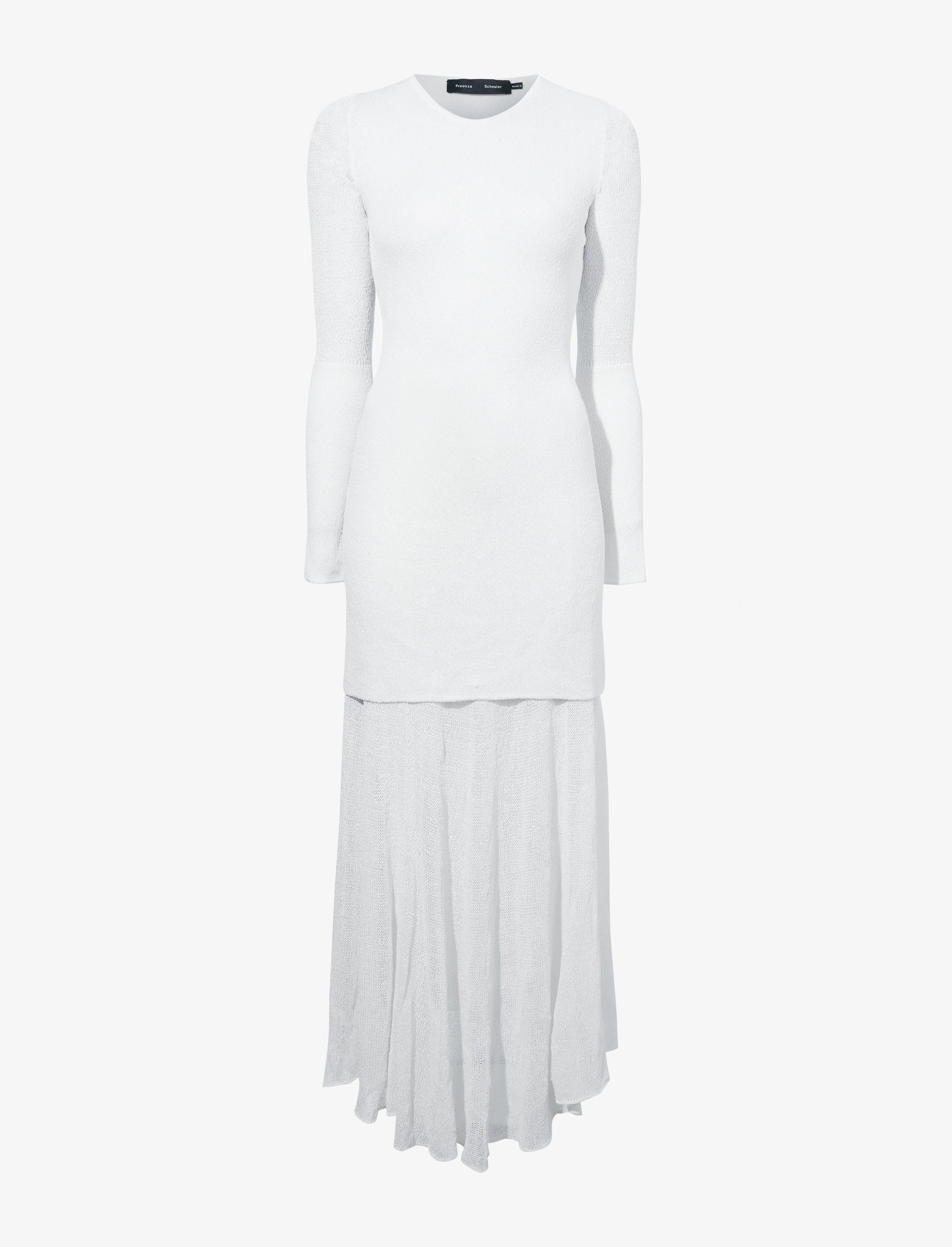 Anita Dress in Knit Sheer Mesh sold by Proenza Schouler