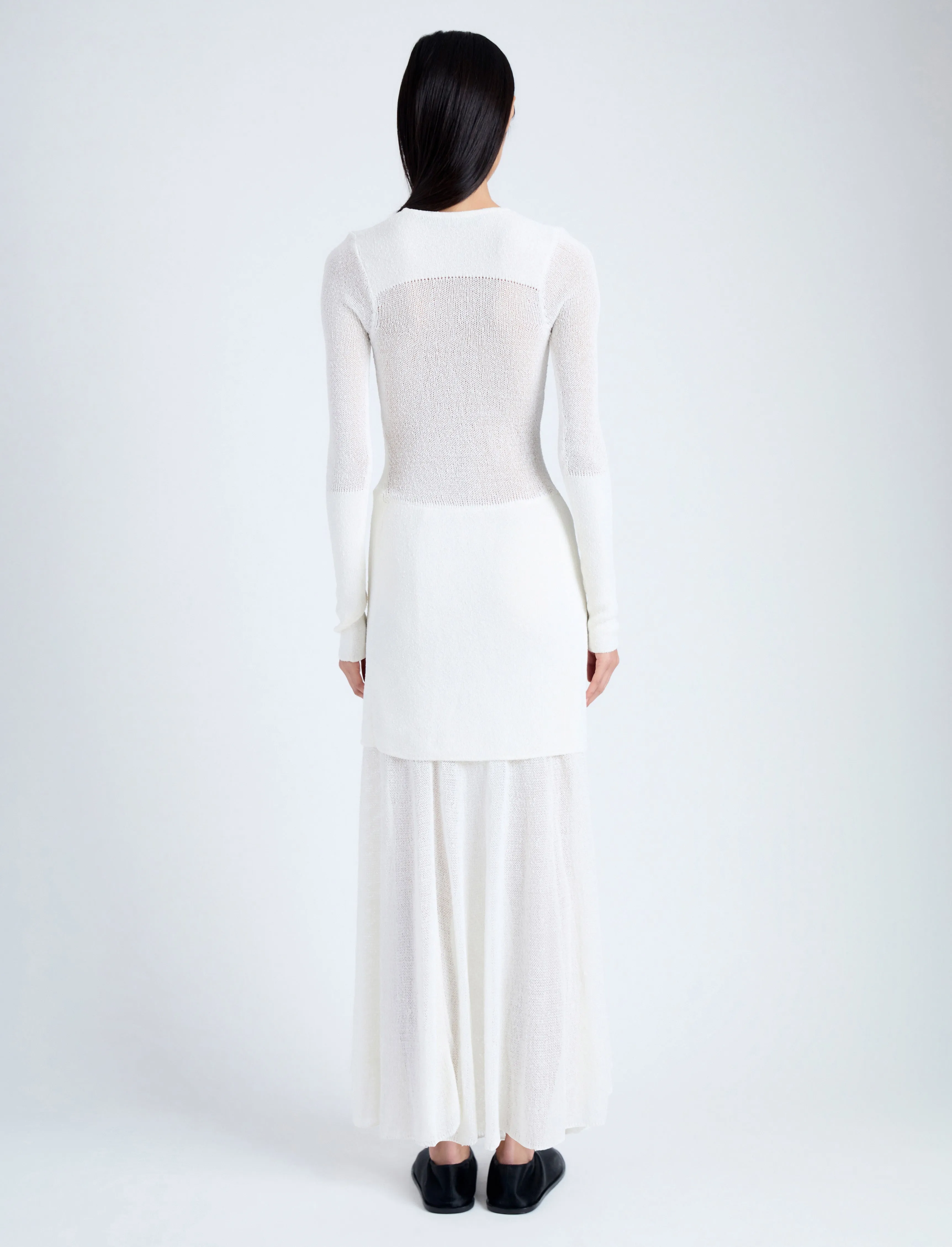 Anita Dress in Knit Sheer Mesh sold by Proenza Schouler product image thumbnail 4