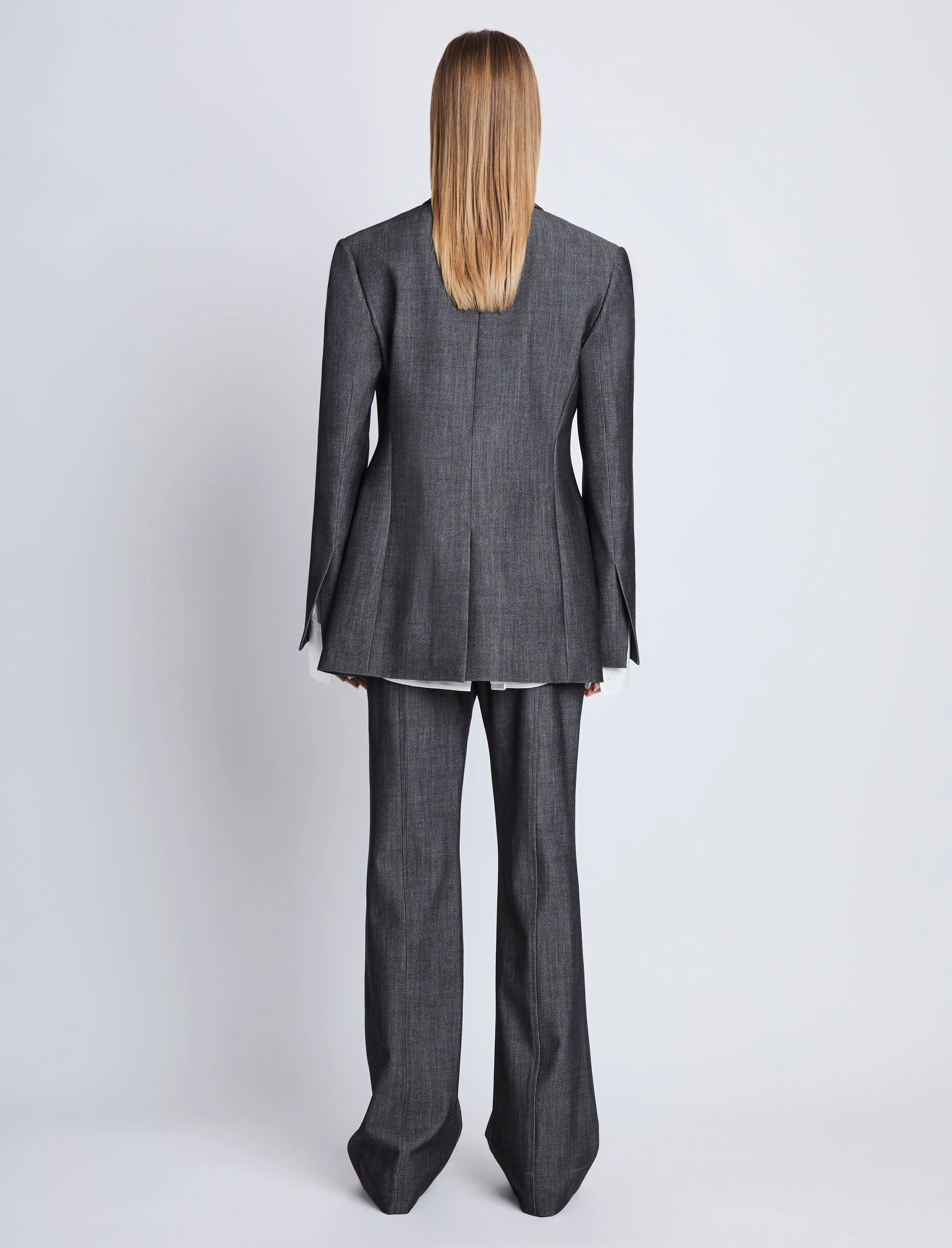 Laurie Jacket in Wool Melange sold by Proenza Schouler product image thumbnail 5