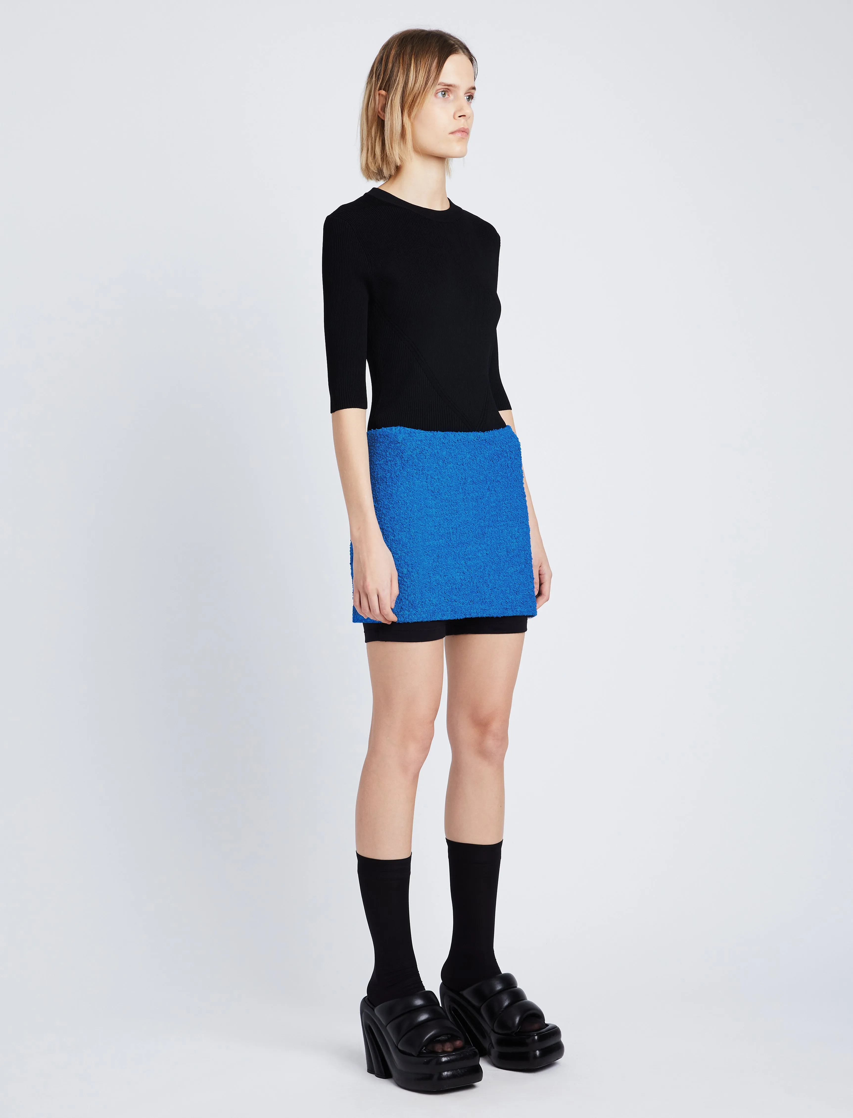 Boucle Tweed Skirt sold by Proenza Schouler product image thumbnail 3
