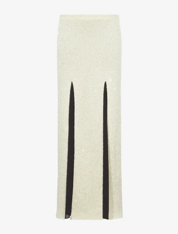 Technical Sequin Knit Skirt made by Proenza Schouler