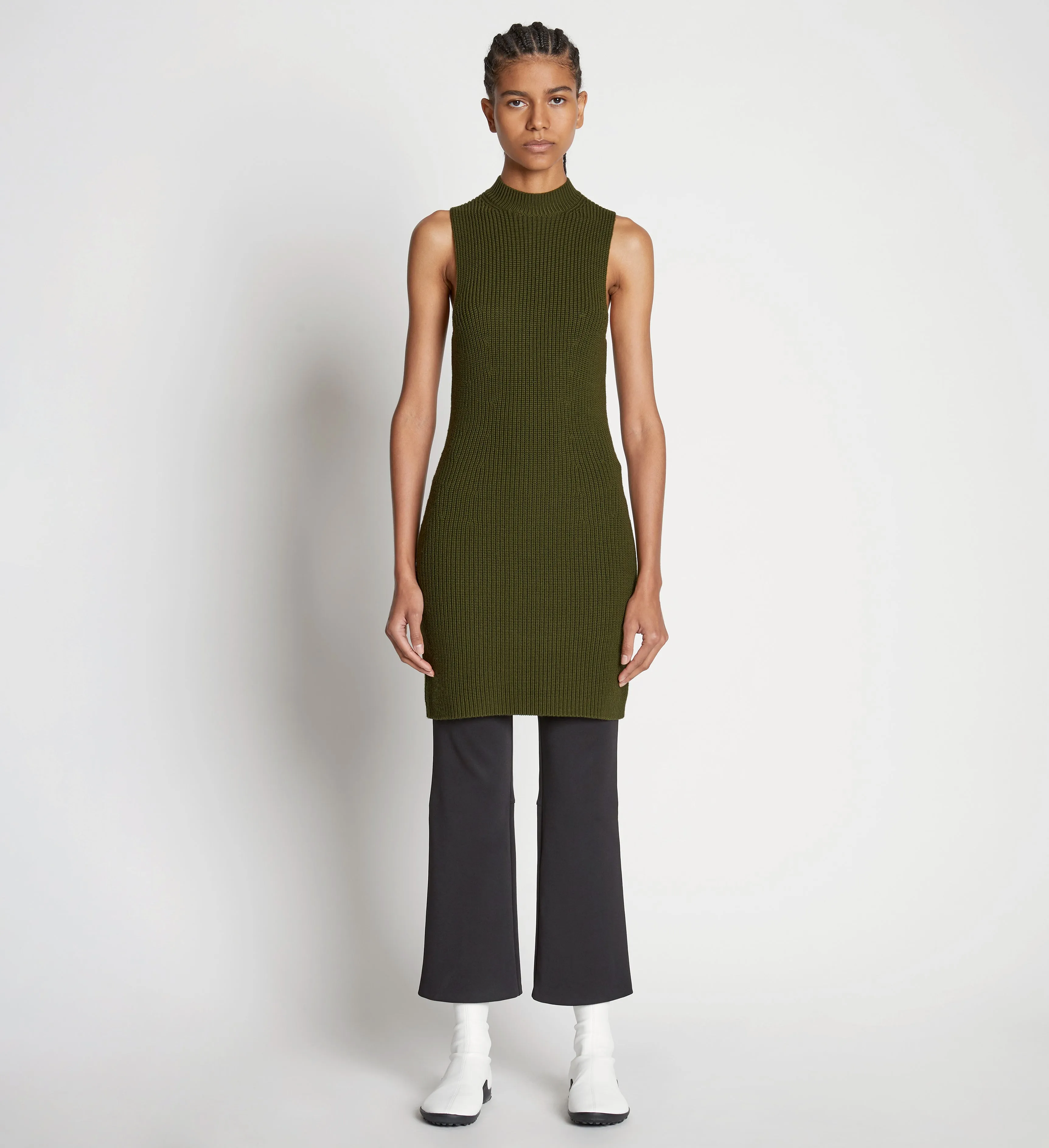 Sleeveless Cashfeel Mini Dress sold by Proenza Schouler product image thumbnail 2