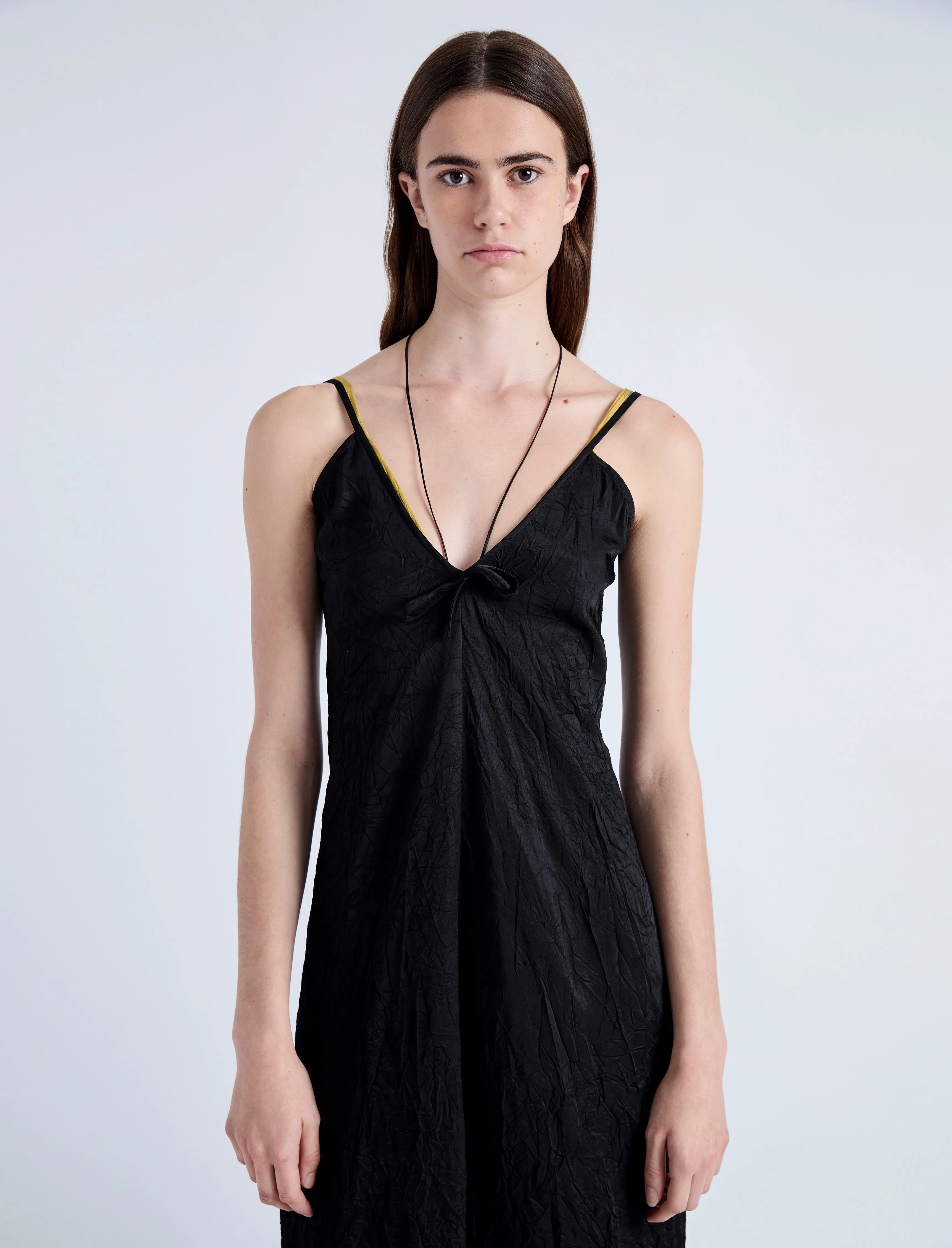 Davis Dress in Crinkled Flou sold by Proenza Schouler product image thumbnail 5