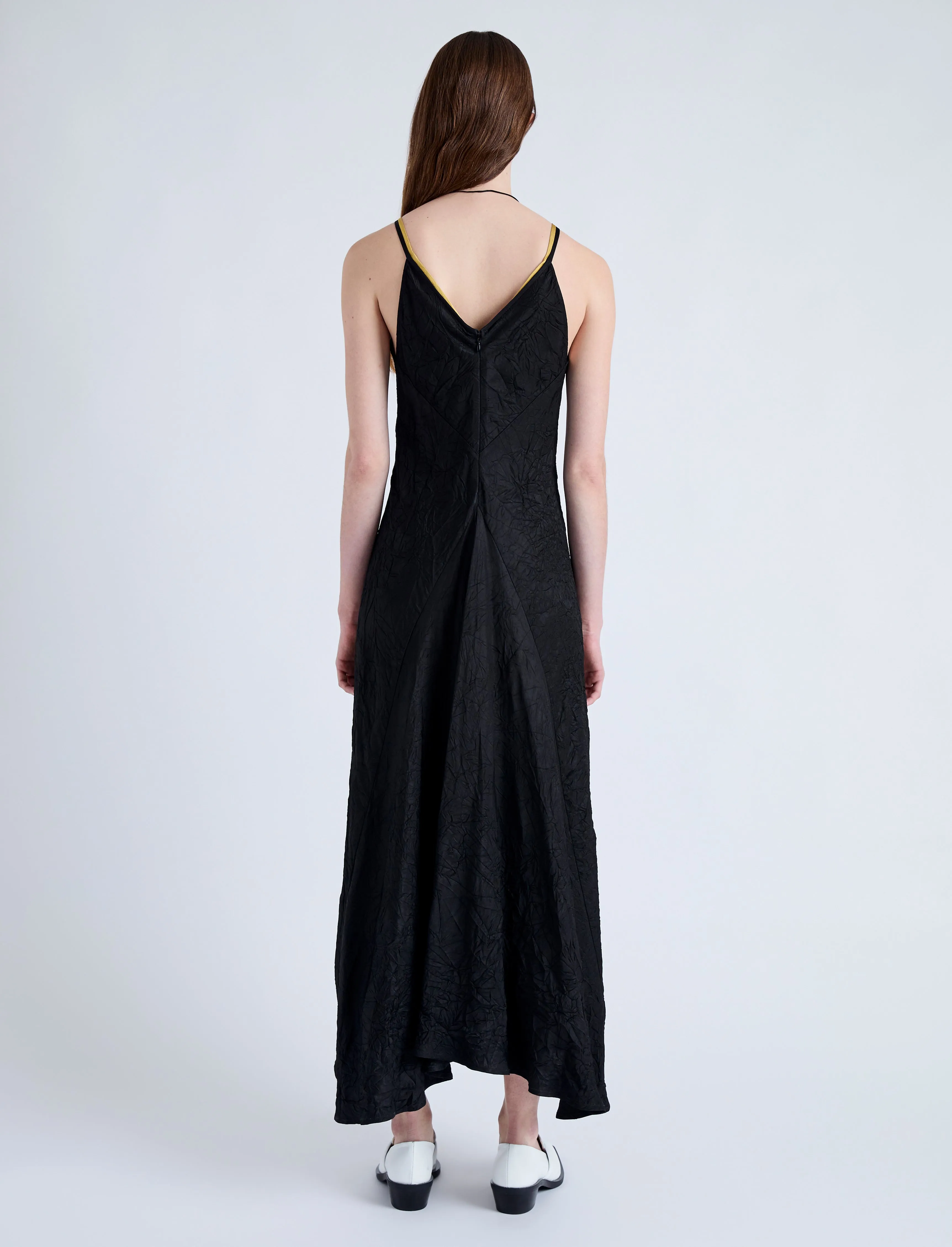 Davis Dress in Crinkled Flou sold by Proenza Schouler product image thumbnail 4