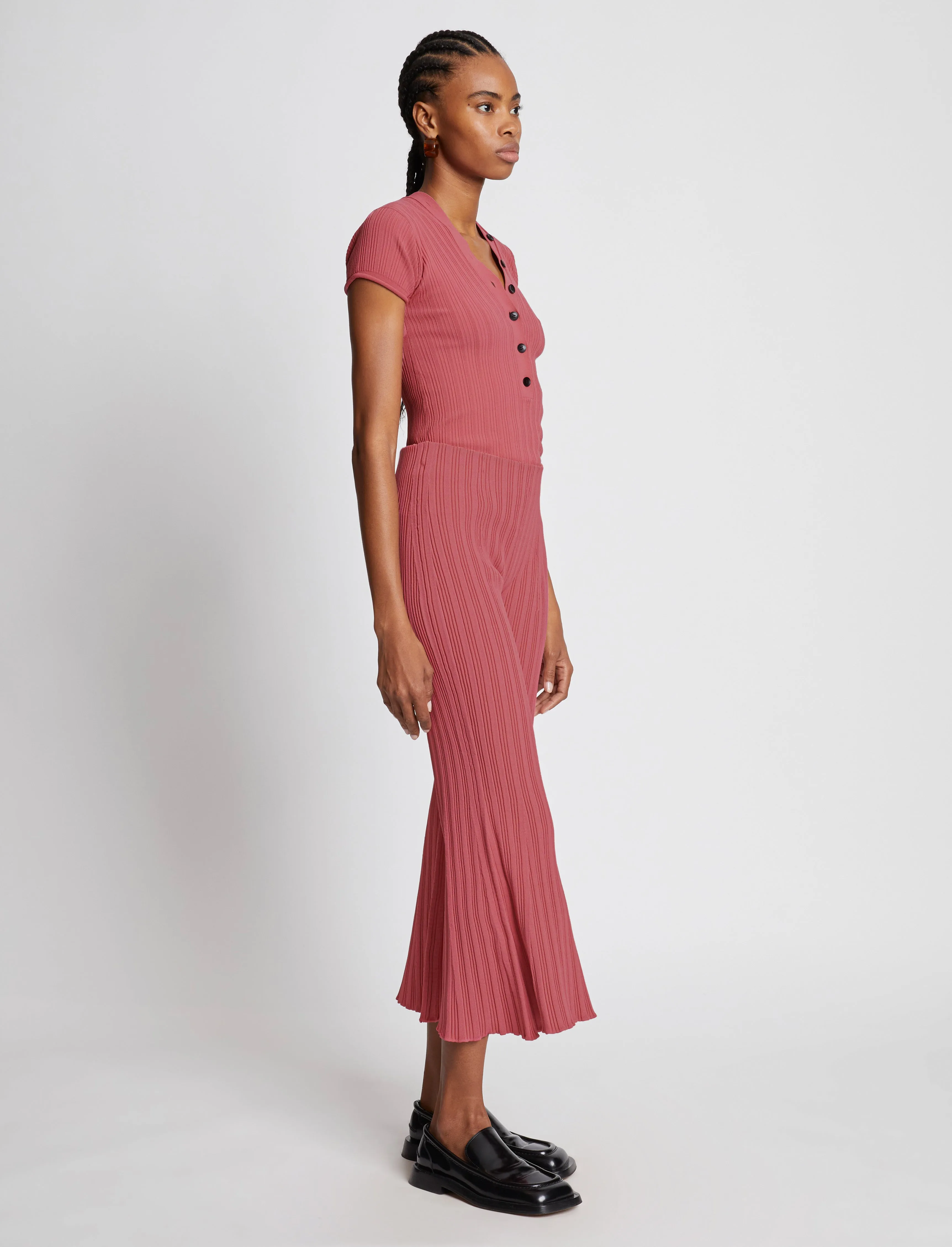 Rib Knit Pants - ROSE sold by Proenza Schouler product image thumbnail 3