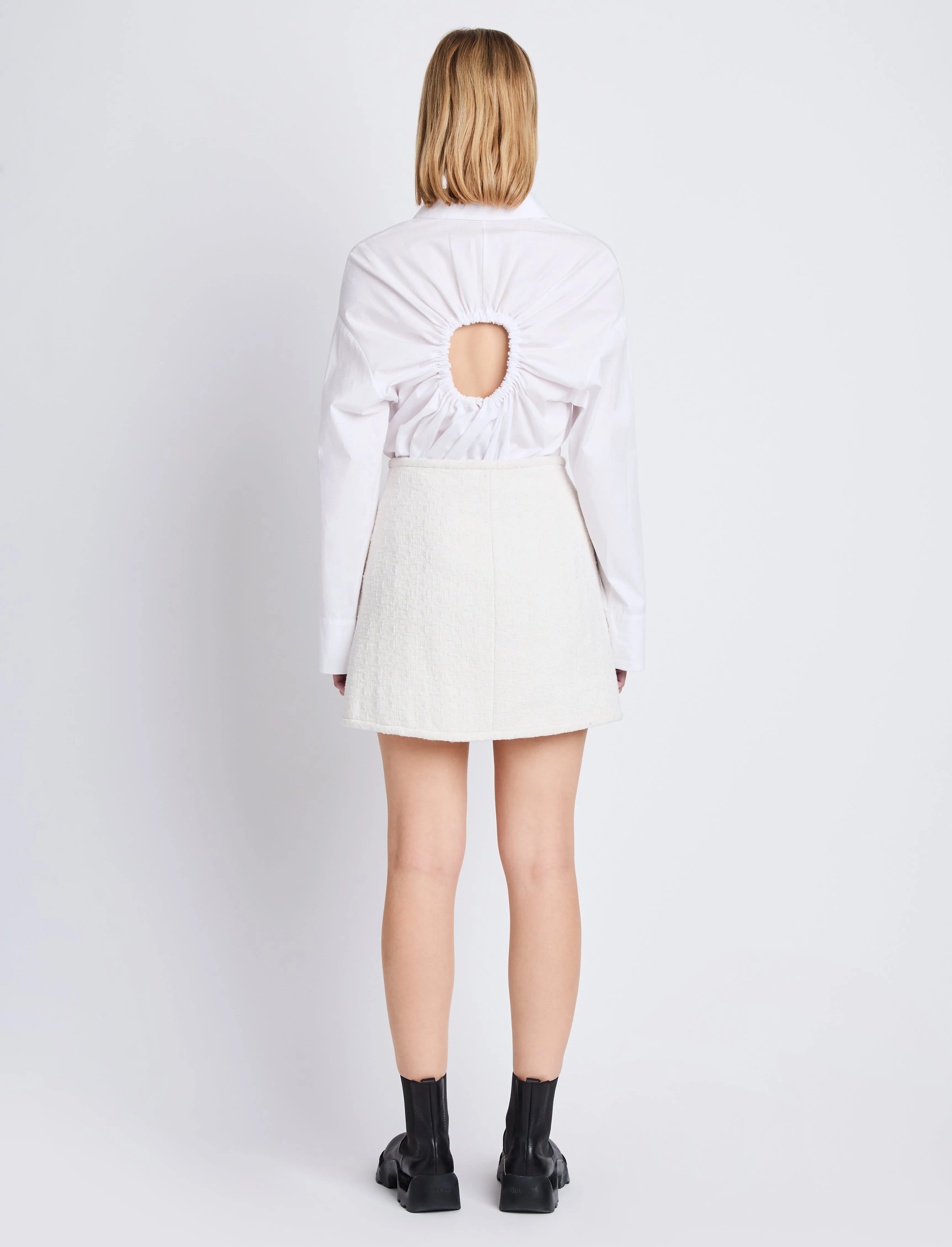 Tweed Wrap Skirt sold by Proenza Schouler product image thumbnail 4