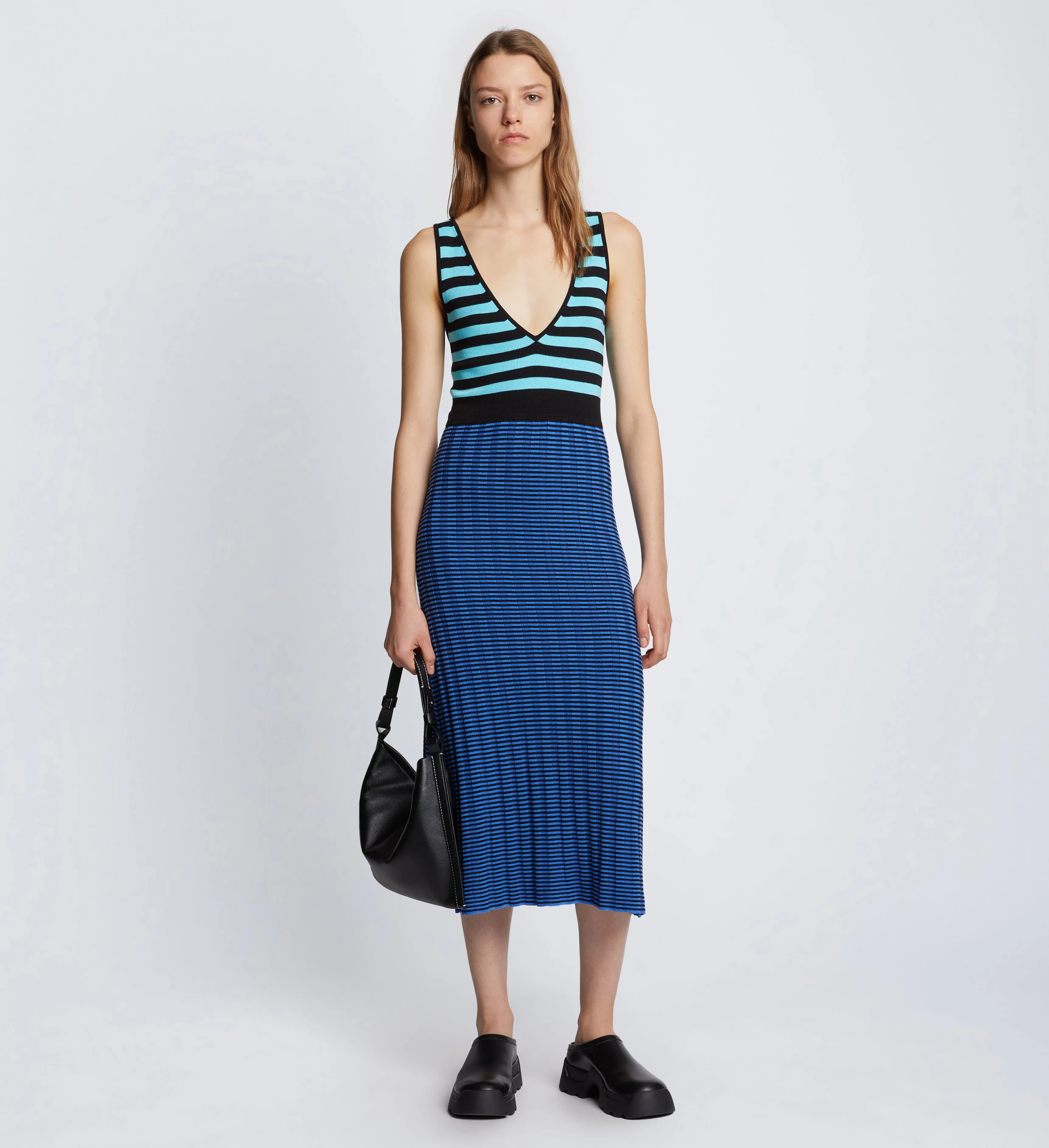 Slinky Stripe Tank Top Dress sold by Proenza Schouler product image thumbnail 2