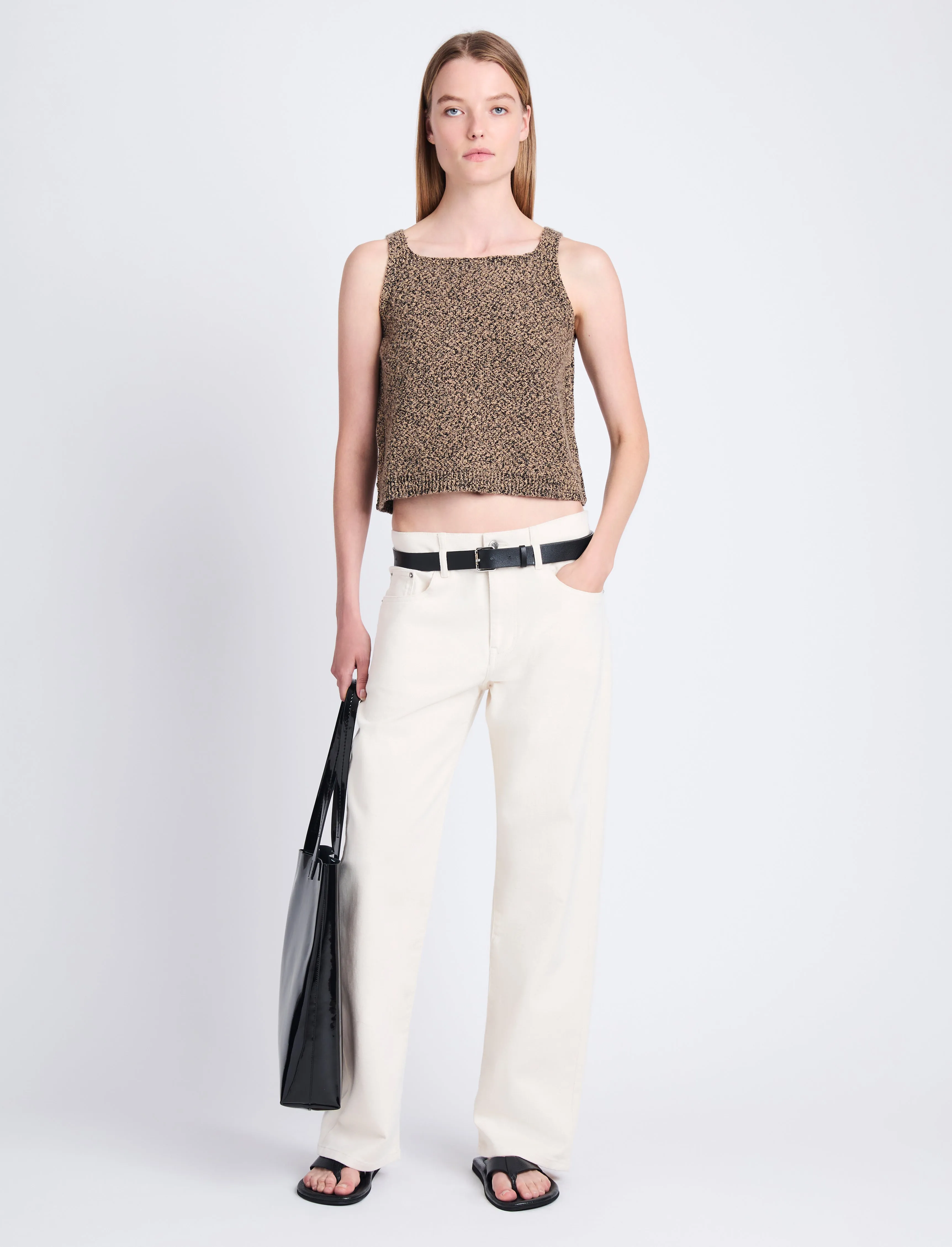 Drew Top in Marled Knits sold by Proenza Schouler product image thumbnail 3