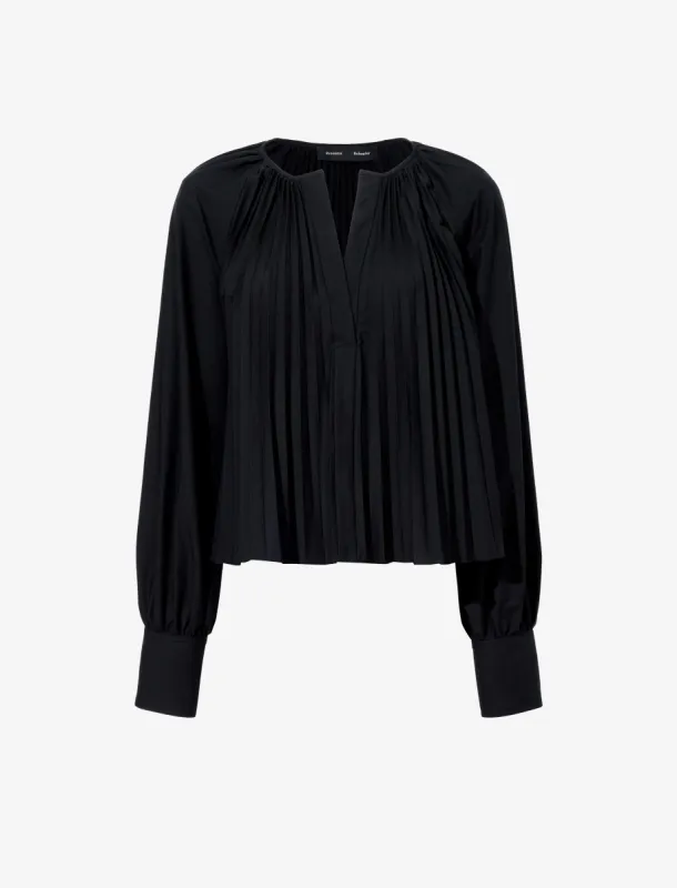 Monica Top in Compact Poplin sold by Proenza Schouler