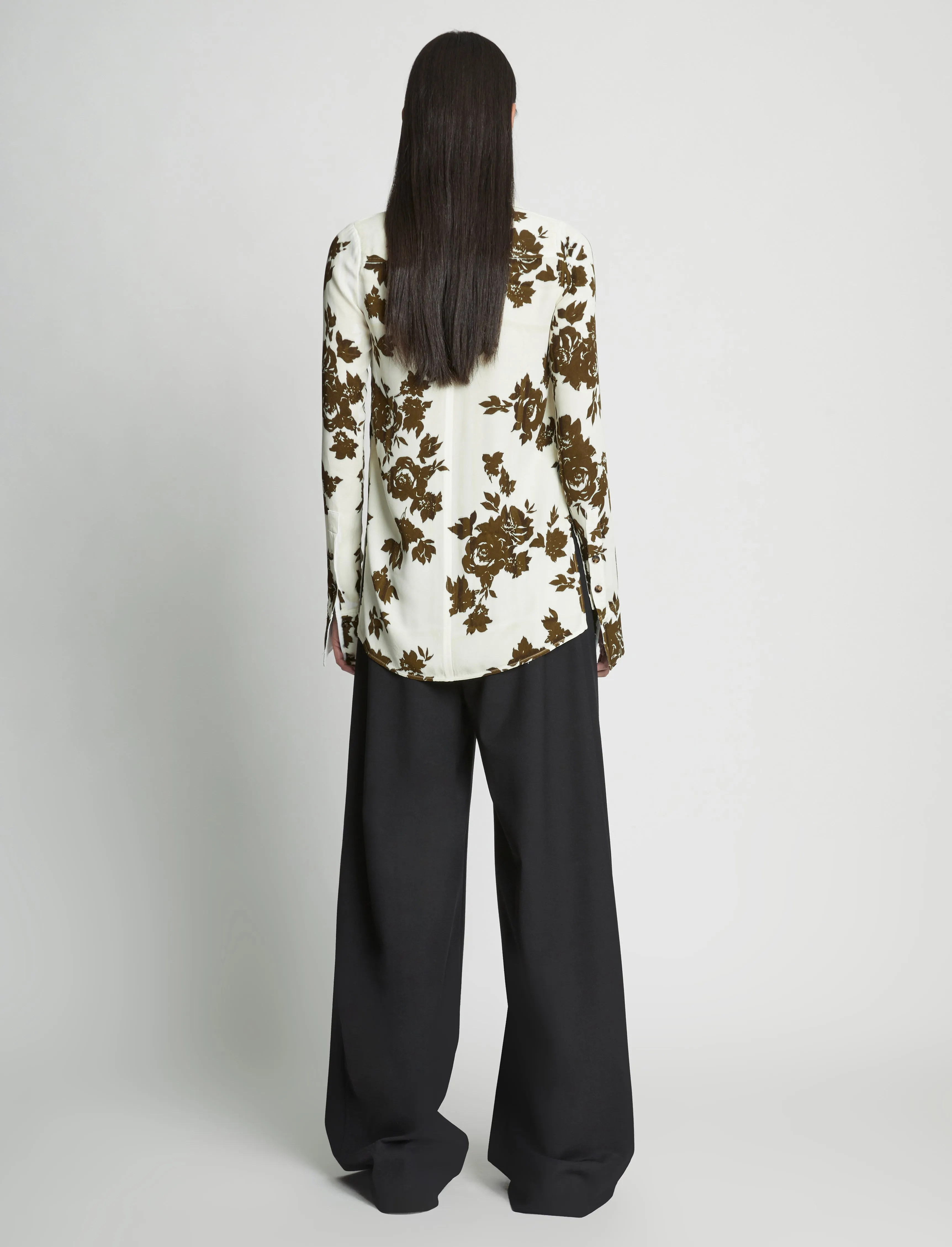 Floral Garment Printed Shirt sold by Proenza Schouler product image thumbnail 5