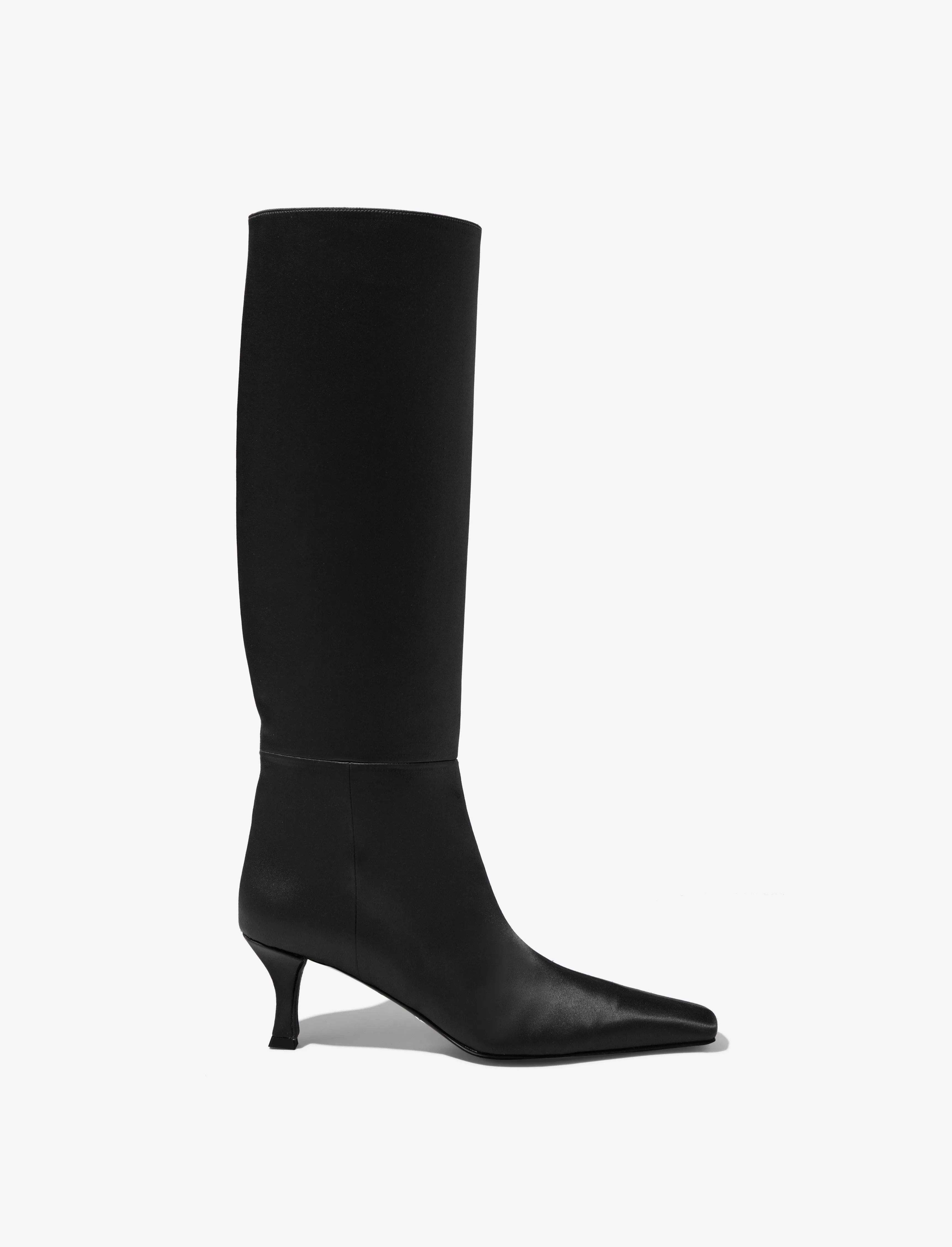 Trap Boots in Satin sold by Proenza Schouler