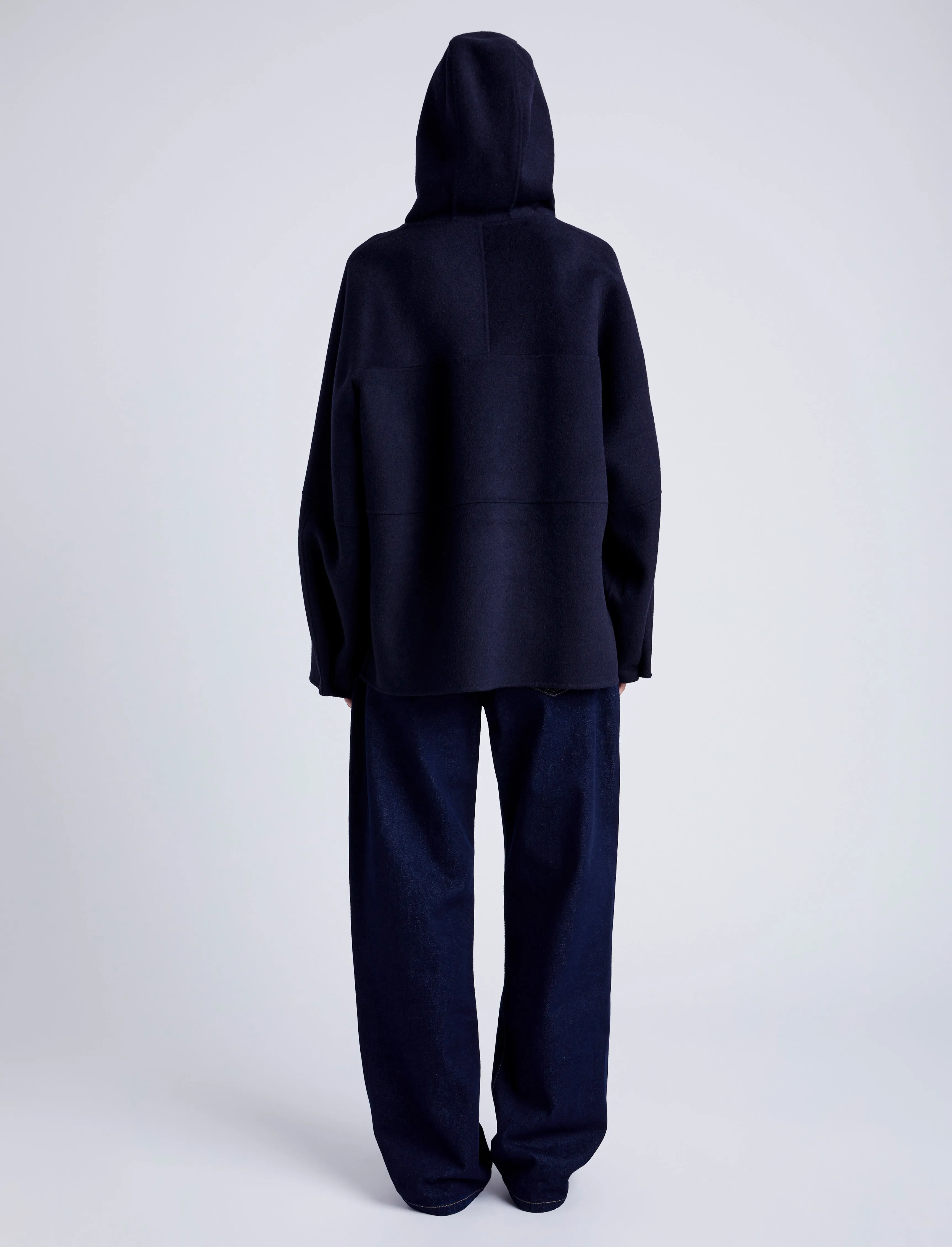 Isaac Hoodie in Double Face Wool sold by Proenza Schouler product image thumbnail 5