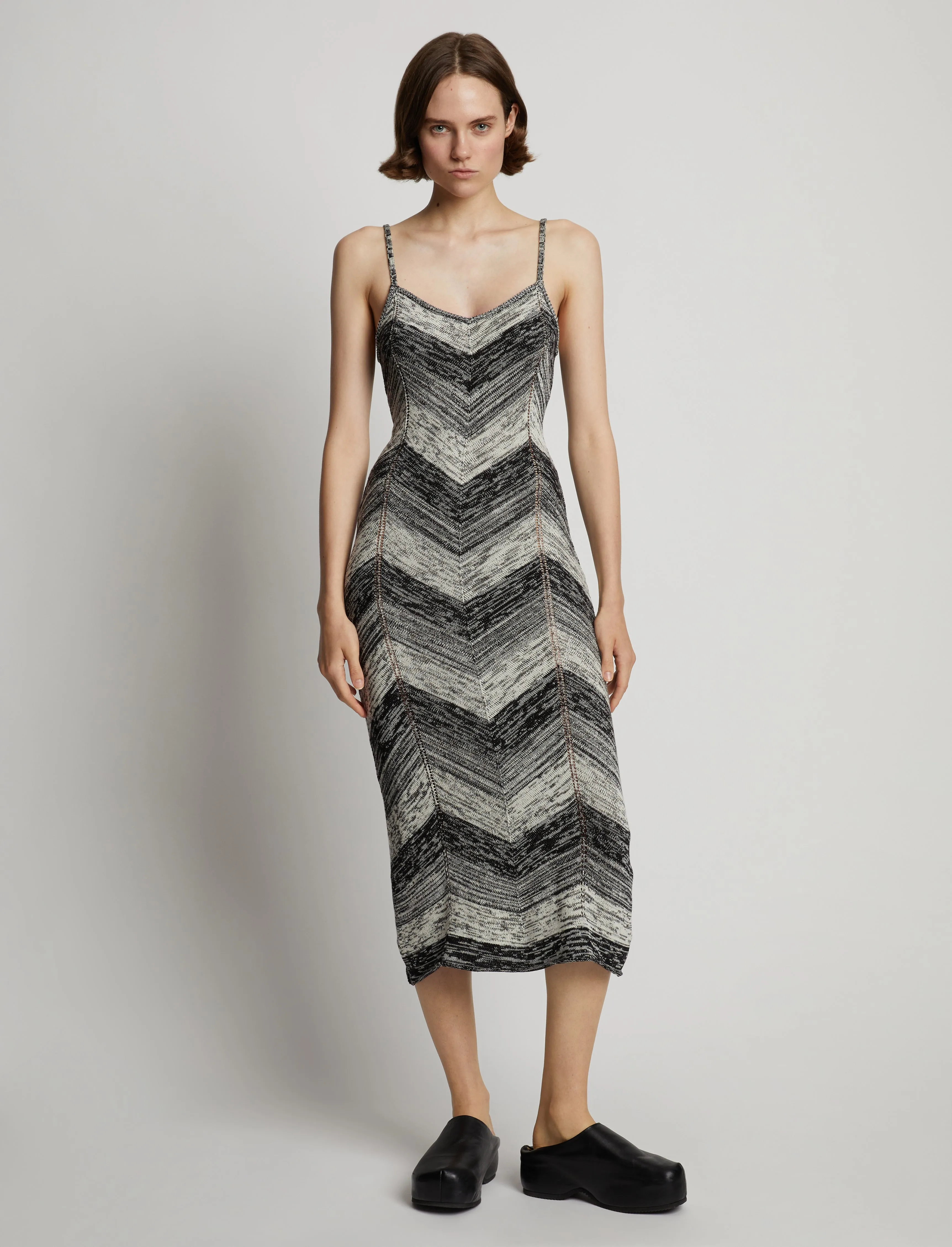 Marled Stripe Knit Maxi Dress sold by Proenza Schouler product image thumbnail 2