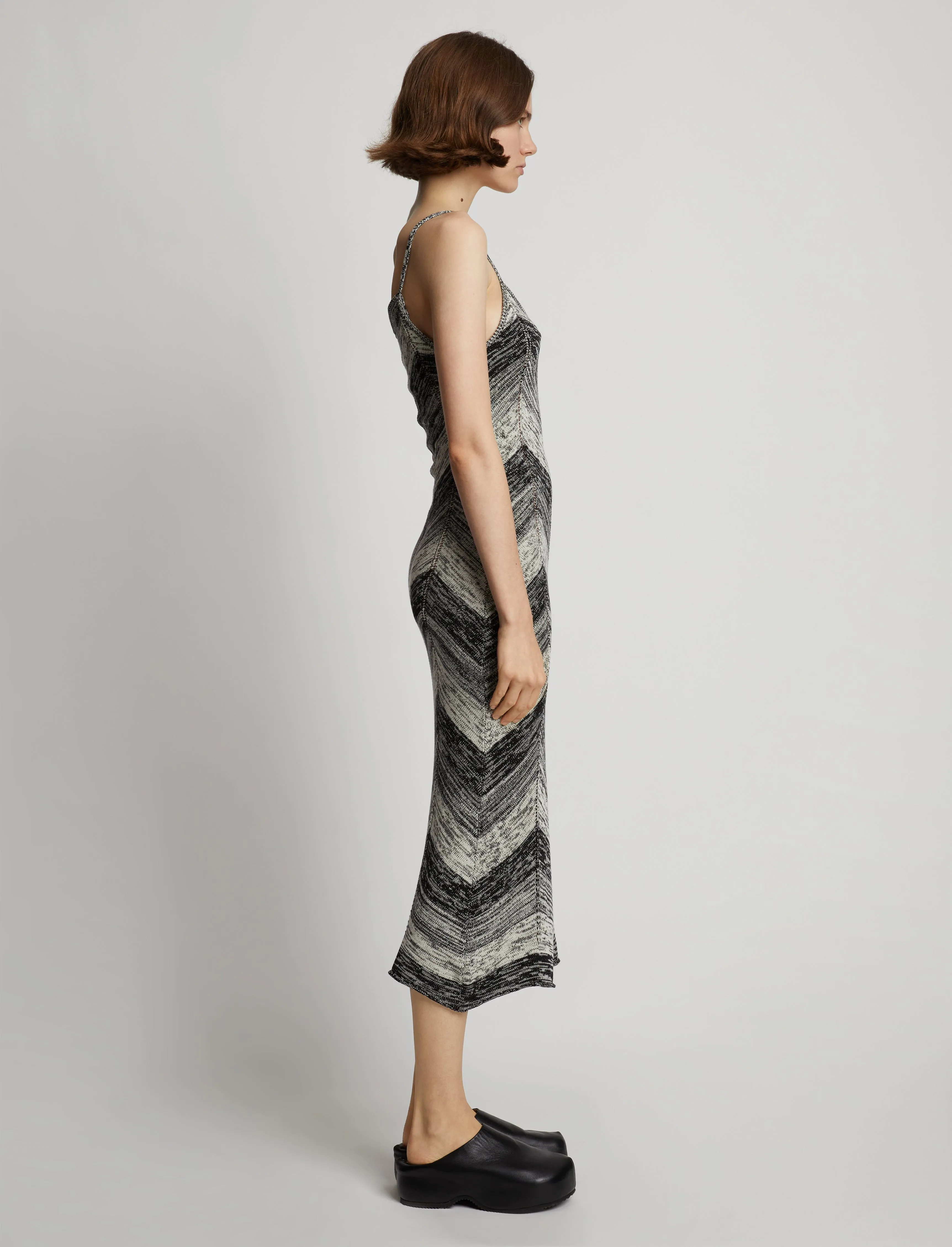 Marled Stripe Knit Maxi Dress sold by Proenza Schouler product image thumbnail 3
