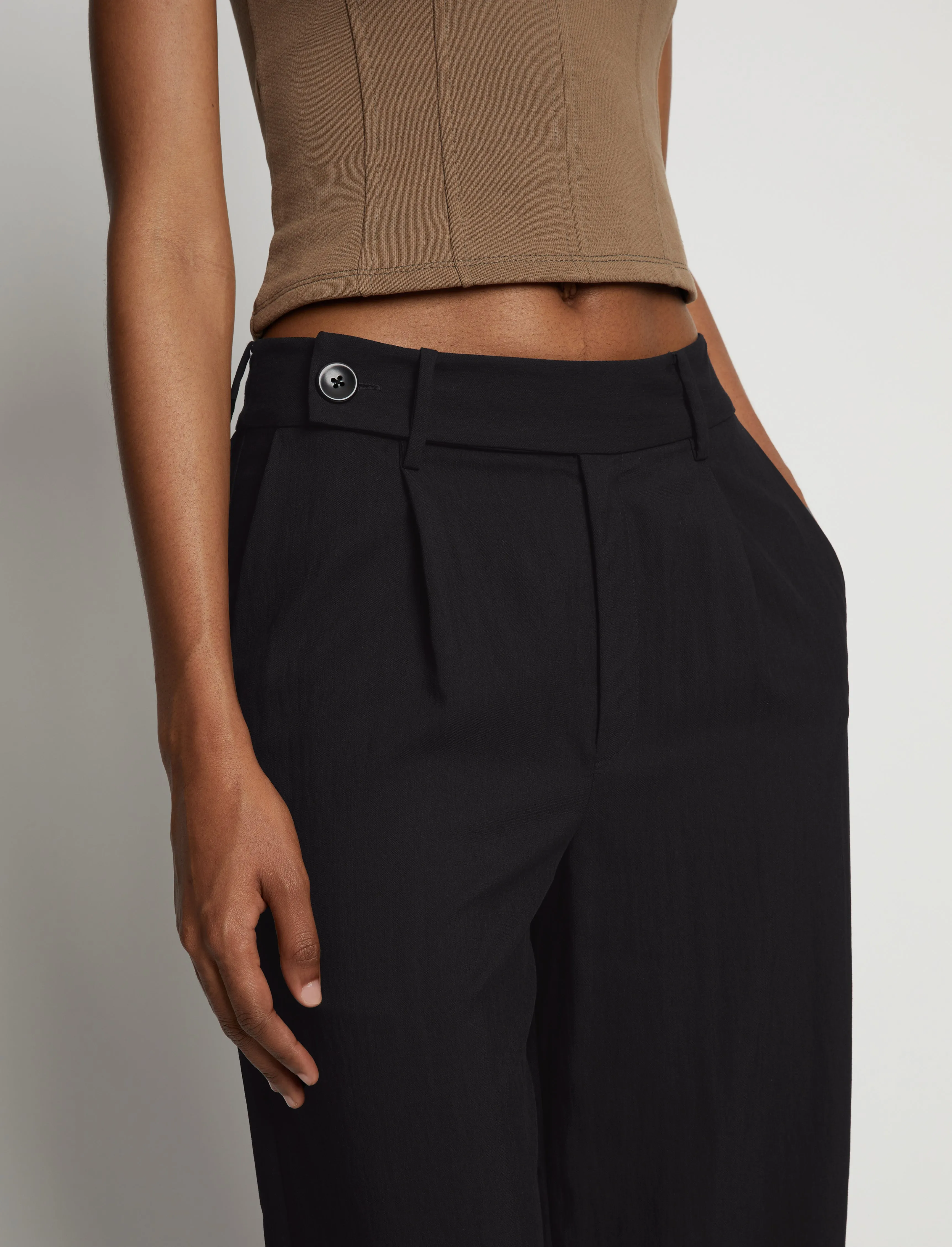 Drapey Suiting Wide Leg Pants sold by Proenza Schouler product image thumbnail 5