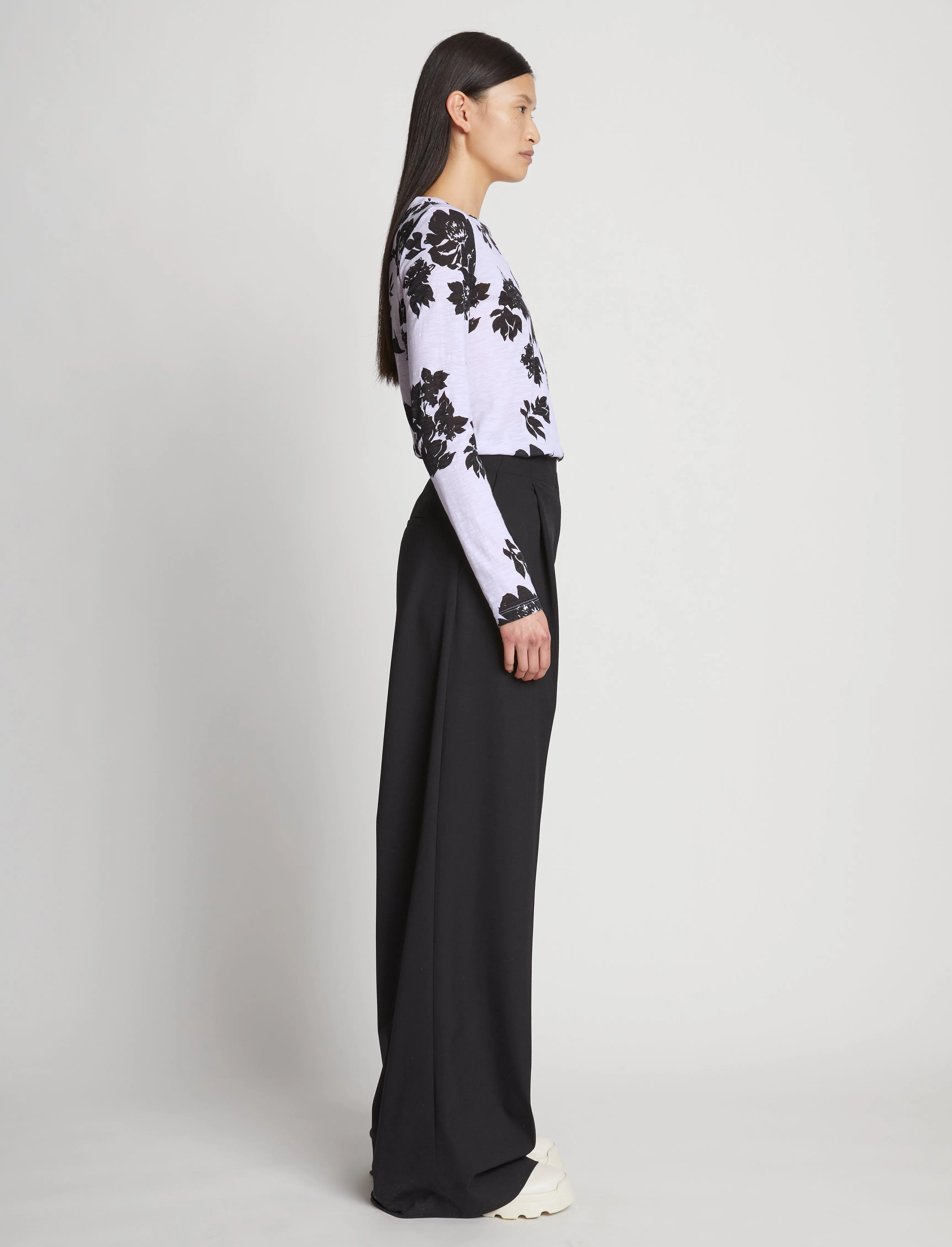 Printed Floral T-Shirt sold by Proenza Schouler product image thumbnail 4