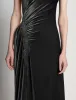 Silk Viscose Velvet Gathered Dress sold by Proenza Schouler