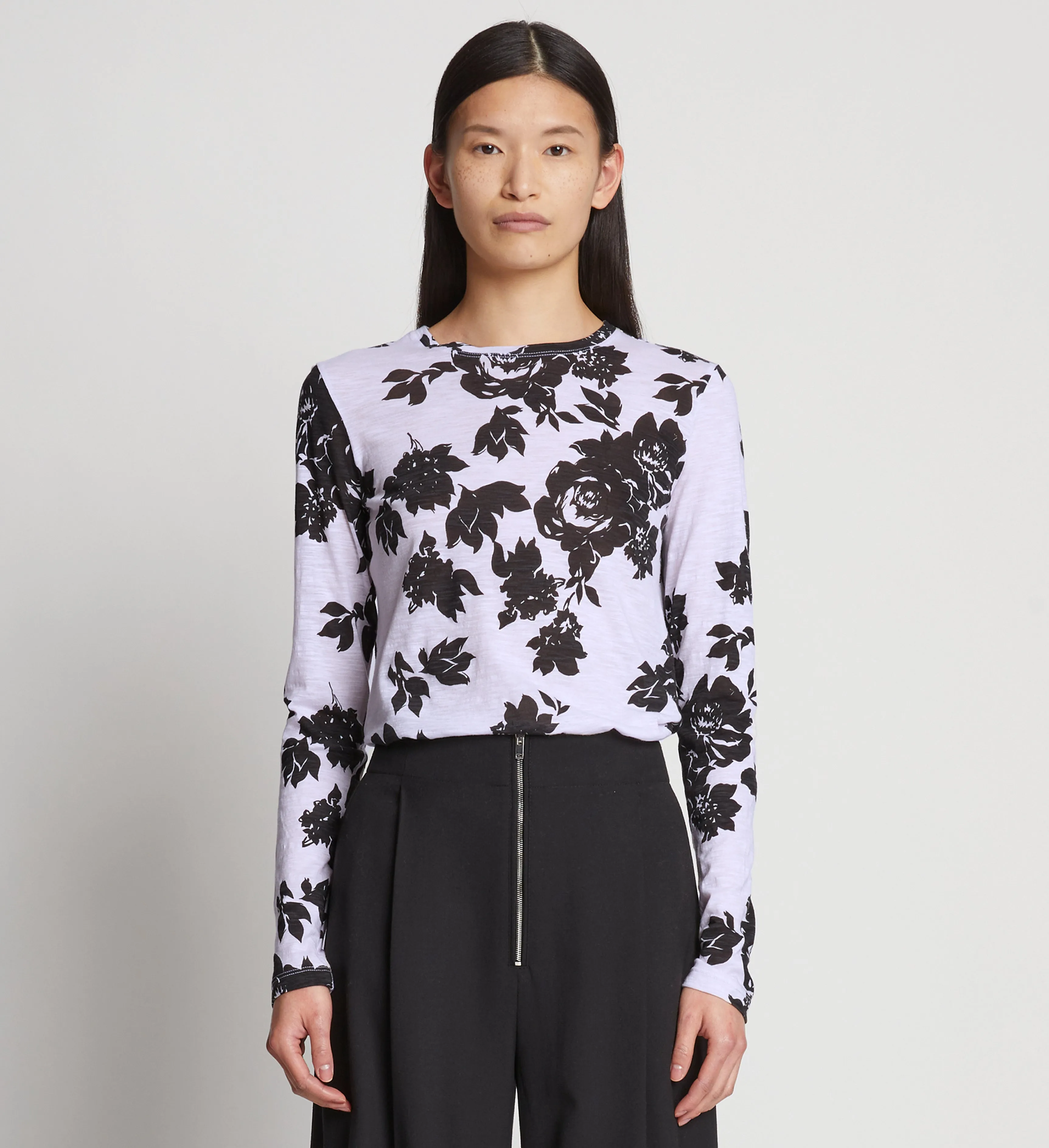 Printed Floral T-Shirt sold by Proenza Schouler product image thumbnail 2