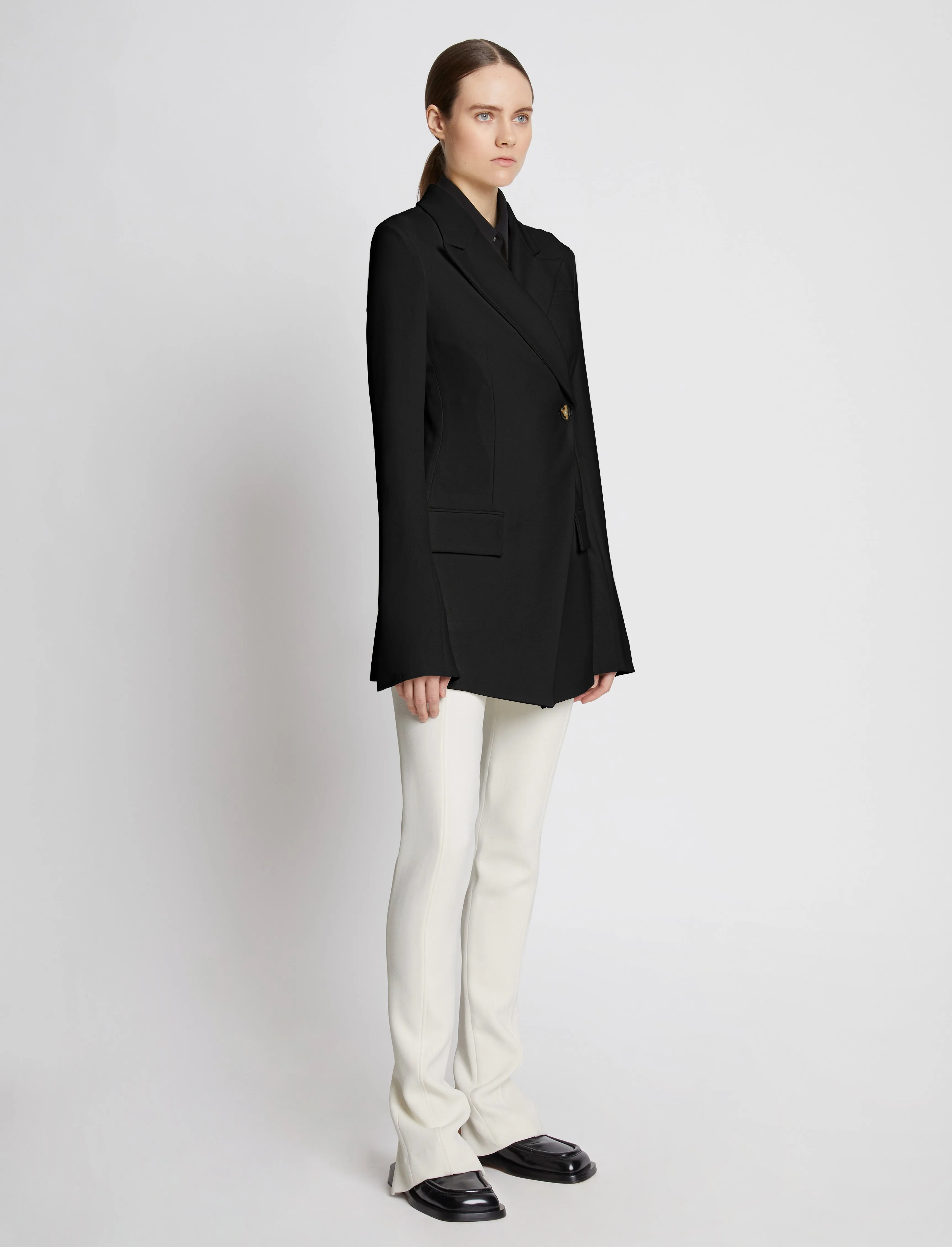 Bi-Stretch Crepe Blazer sold by Proenza Schouler product image thumbnail 4