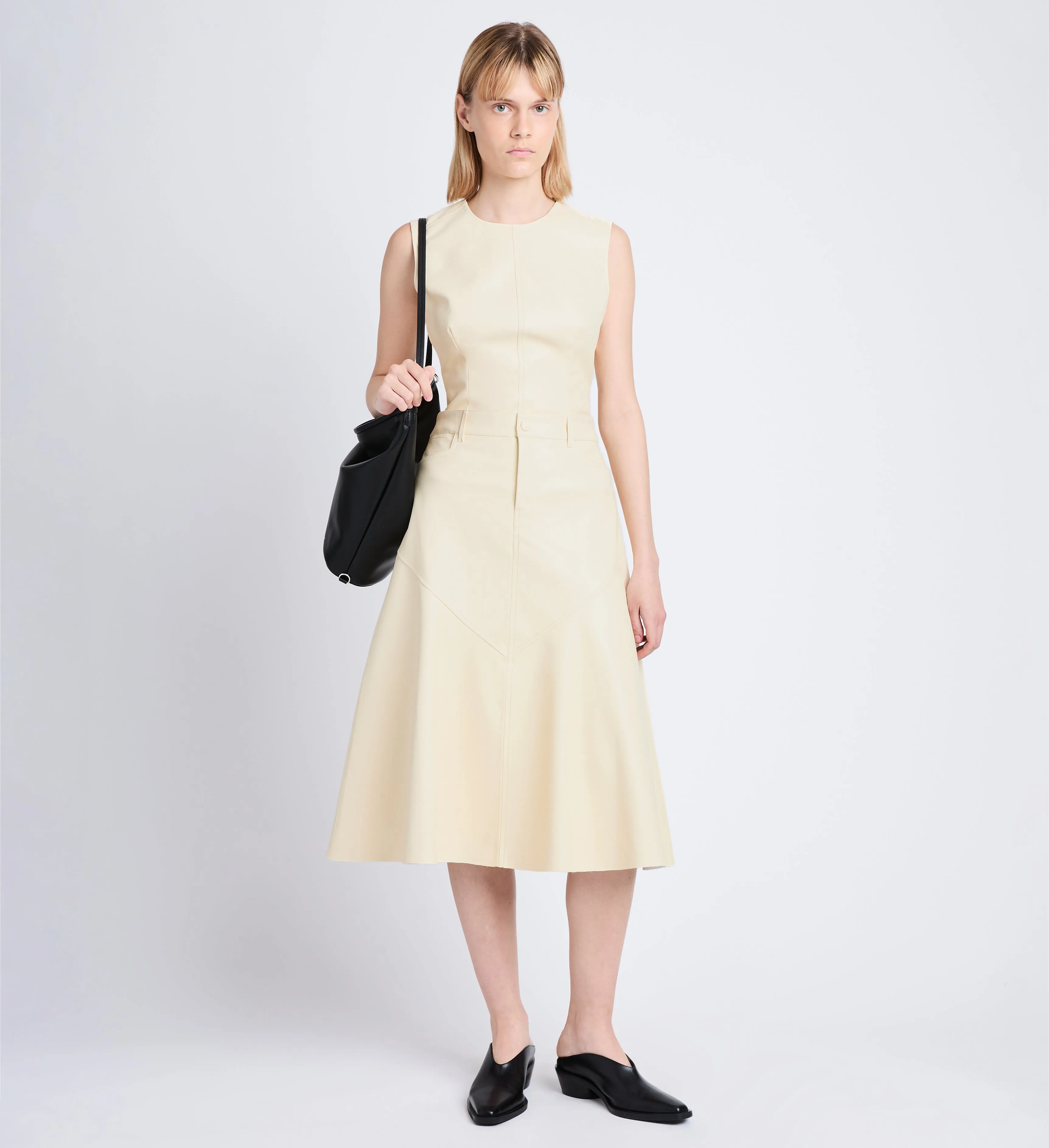 Jesse Skirt in Faux Leather sold by Proenza Schouler product image thumbnail 2