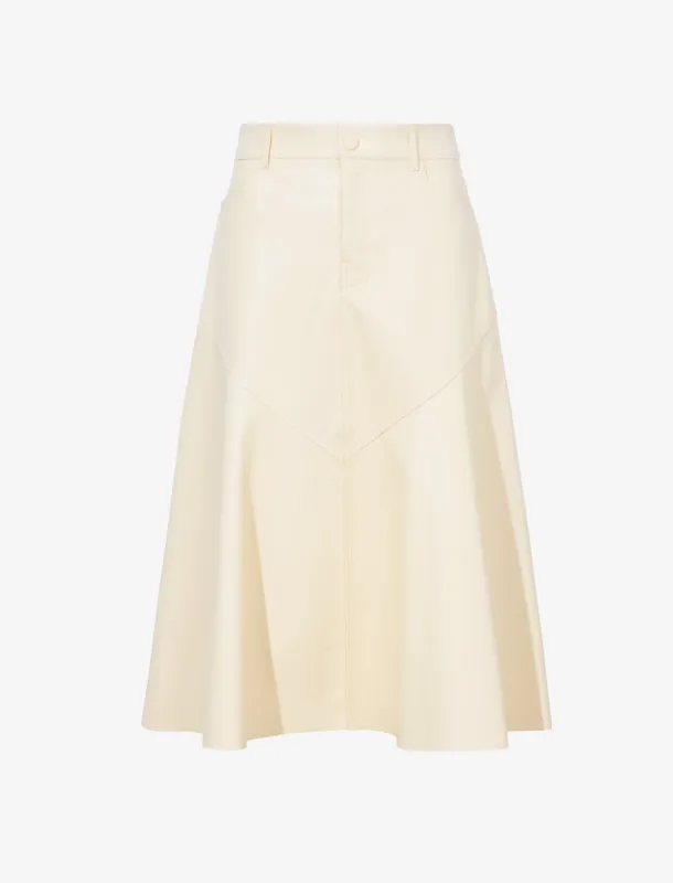 Jesse Skirt in Faux Leather made by Proenza Schouler