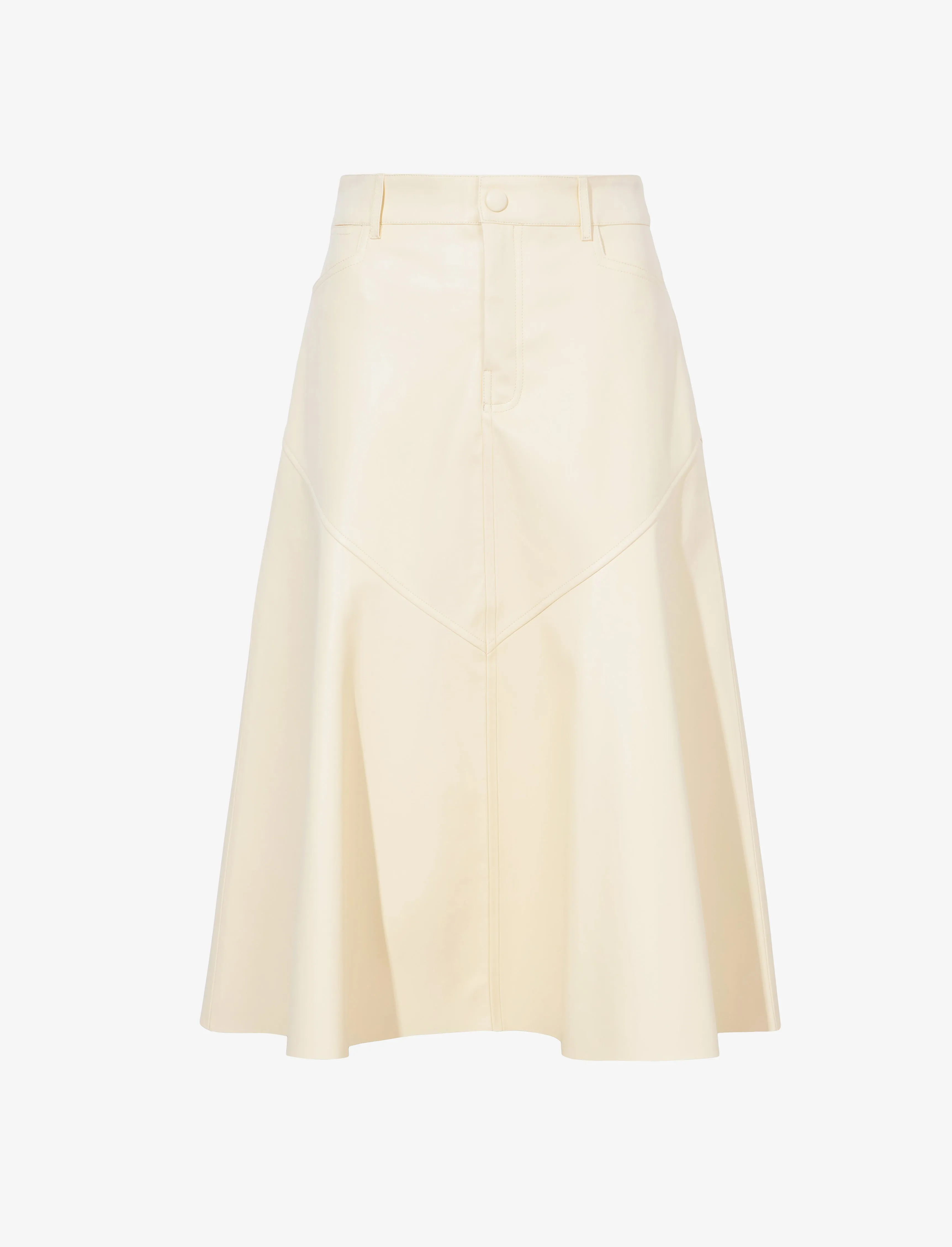 Jesse Skirt in Faux Leather sold by Proenza Schouler