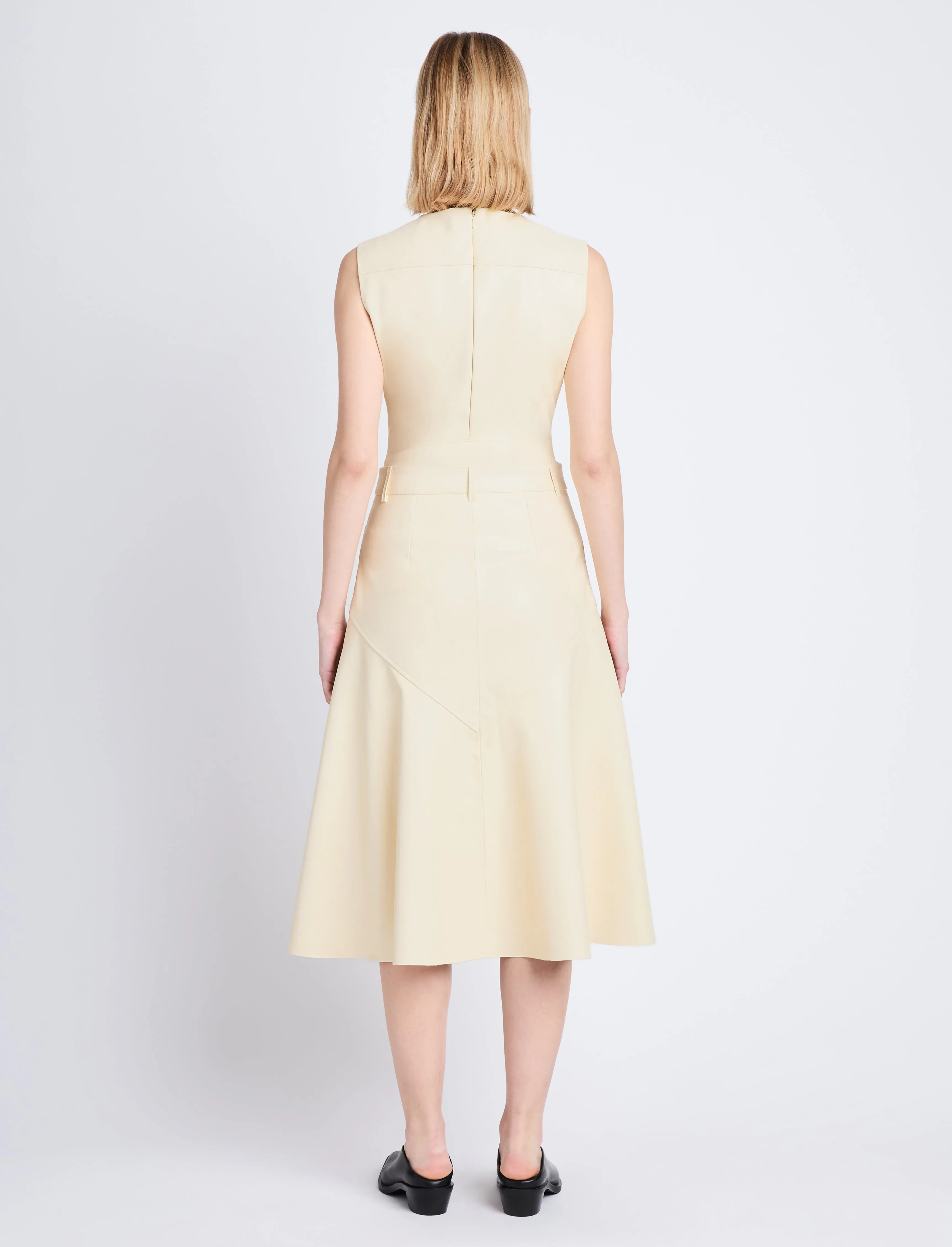 Jesse Skirt in Faux Leather sold by Proenza Schouler product image thumbnail 4