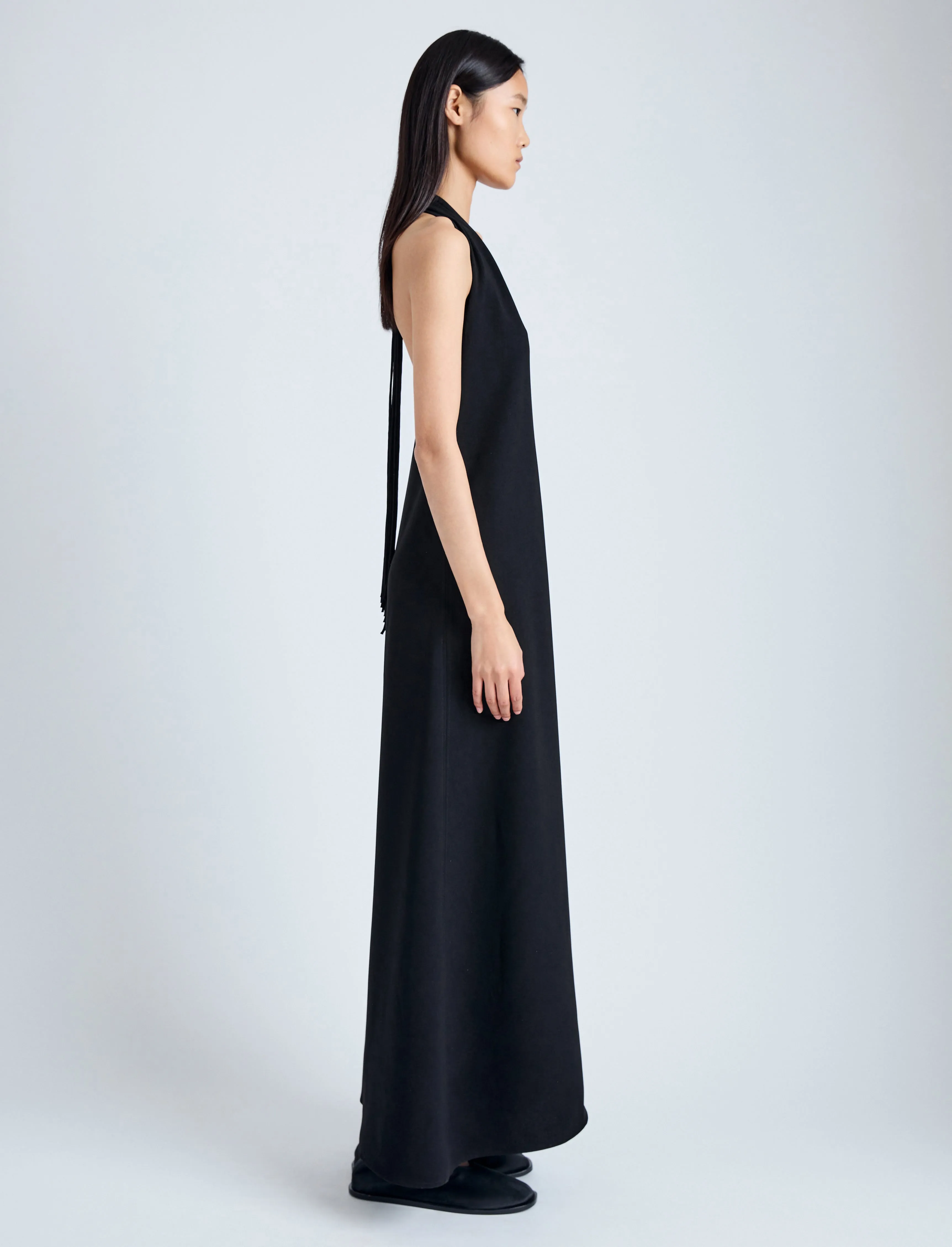 Ember Dress in Light Matte Double Crepe sold by Proenza Schouler product image thumbnail 3