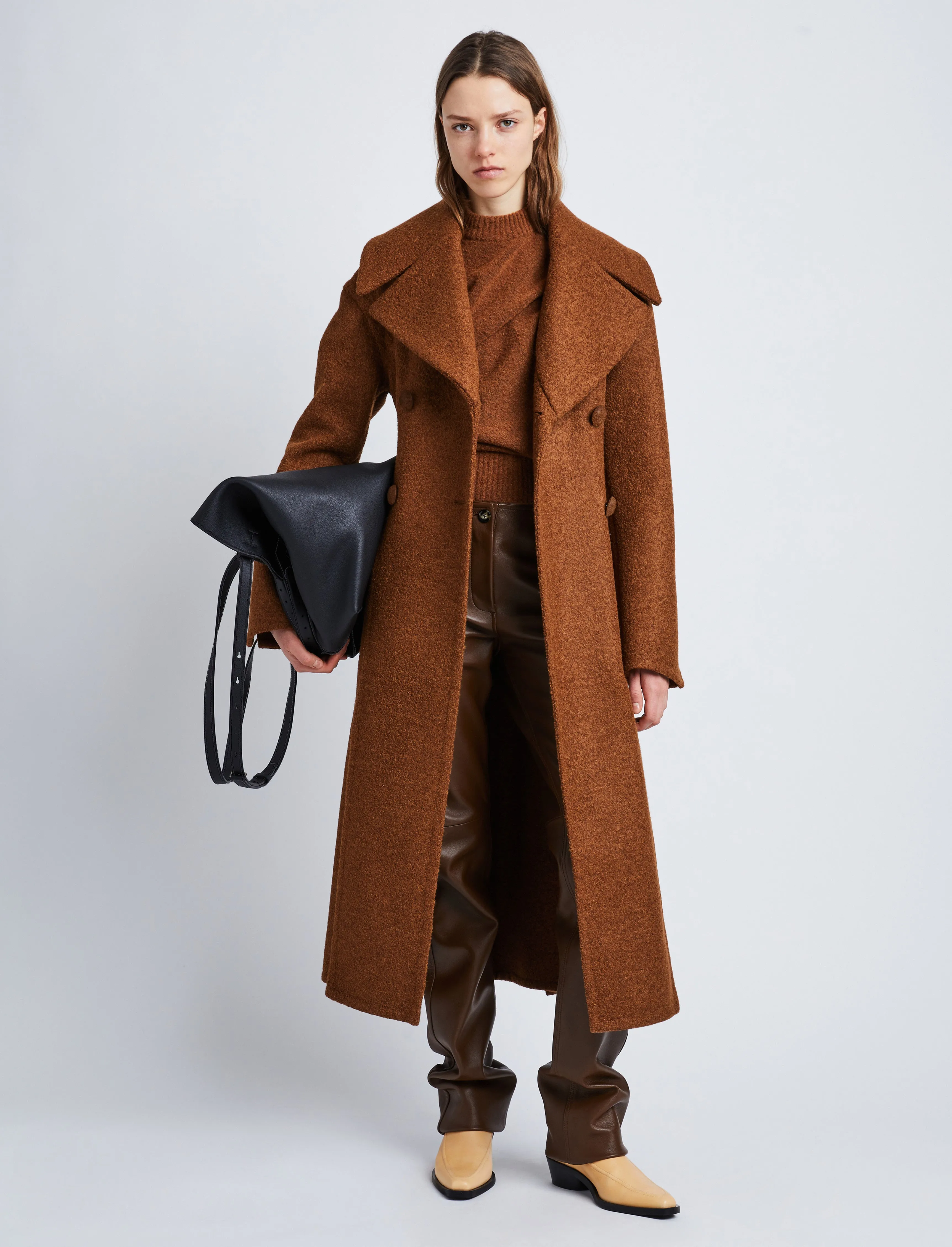 Double Face Llama Wool Coat sold by Proenza Schouler product image thumbnail 2