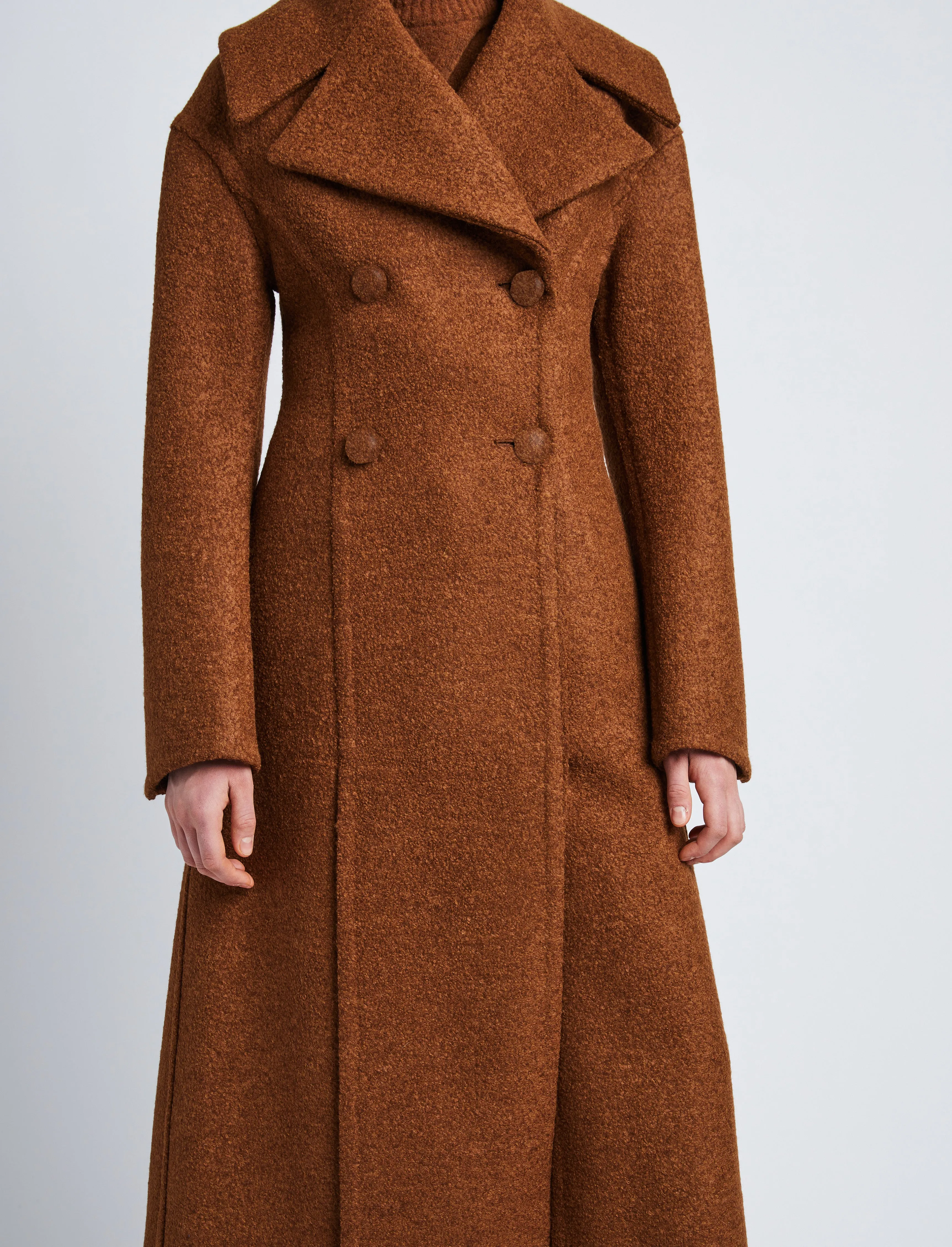 Double Face Llama Wool Coat sold by Proenza Schouler product image thumbnail 5