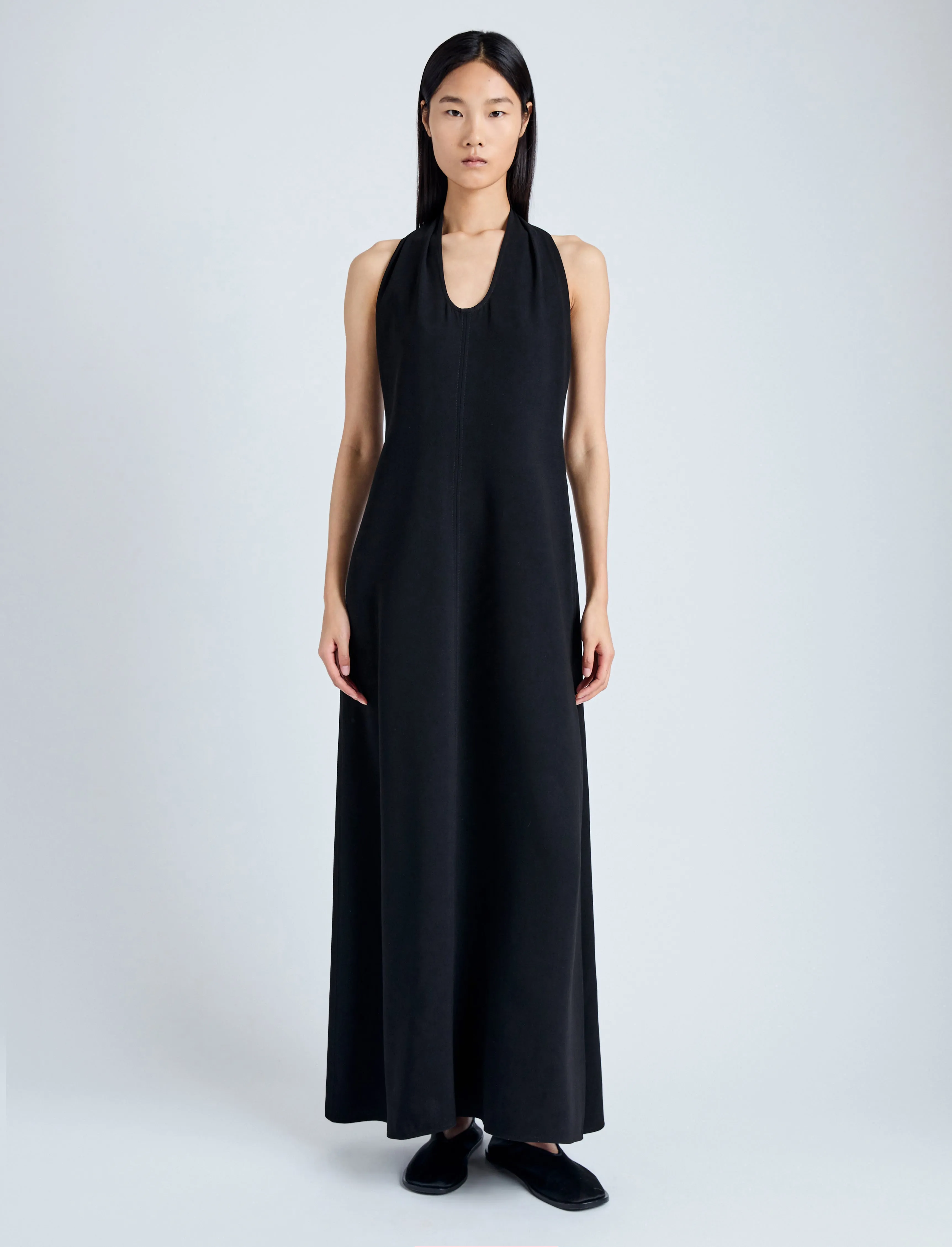 Ember Dress in Light Matte Double Crepe sold by Proenza Schouler product image thumbnail 2