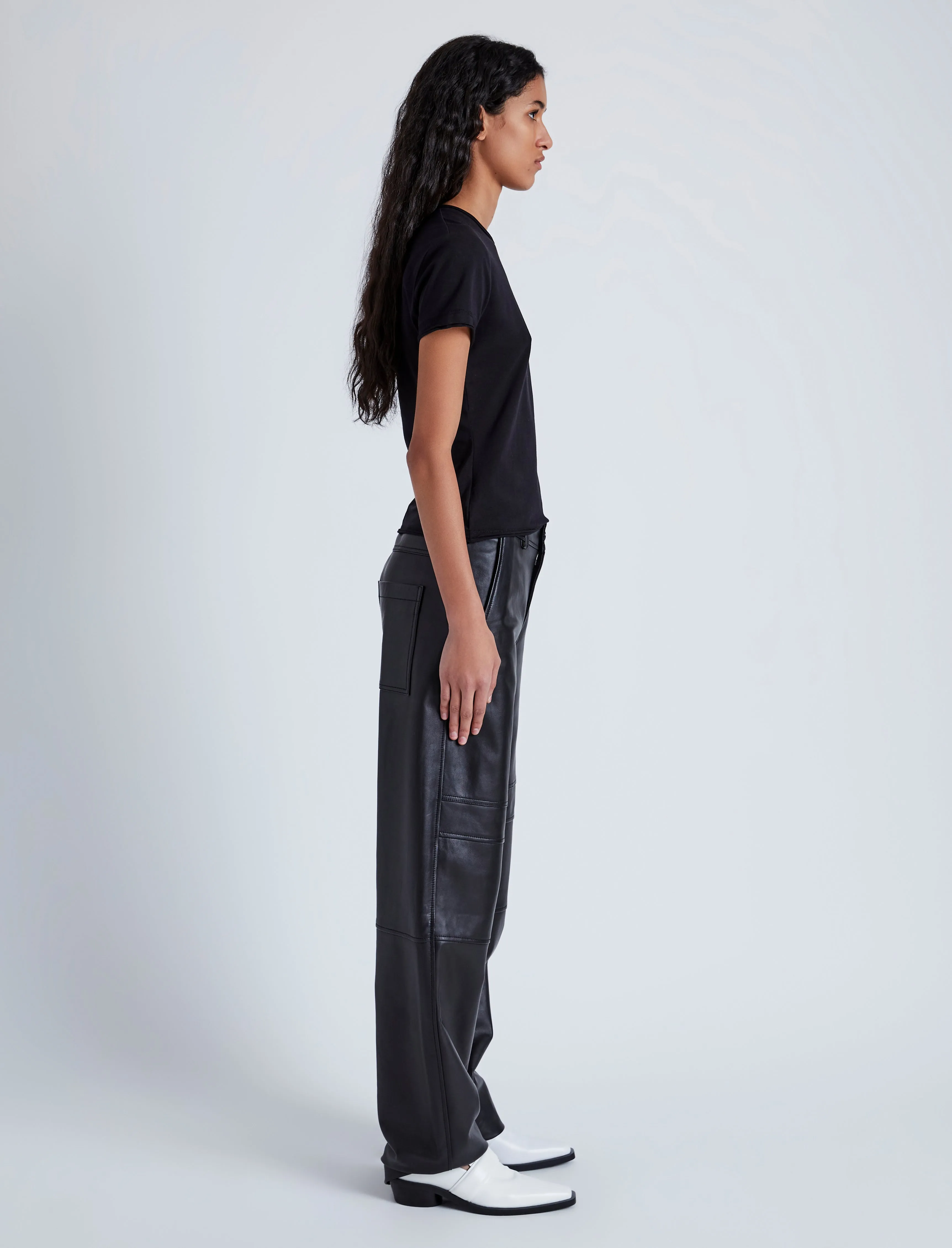Smyth Pant in Leather sold by Proenza Schouler product image thumbnail 3