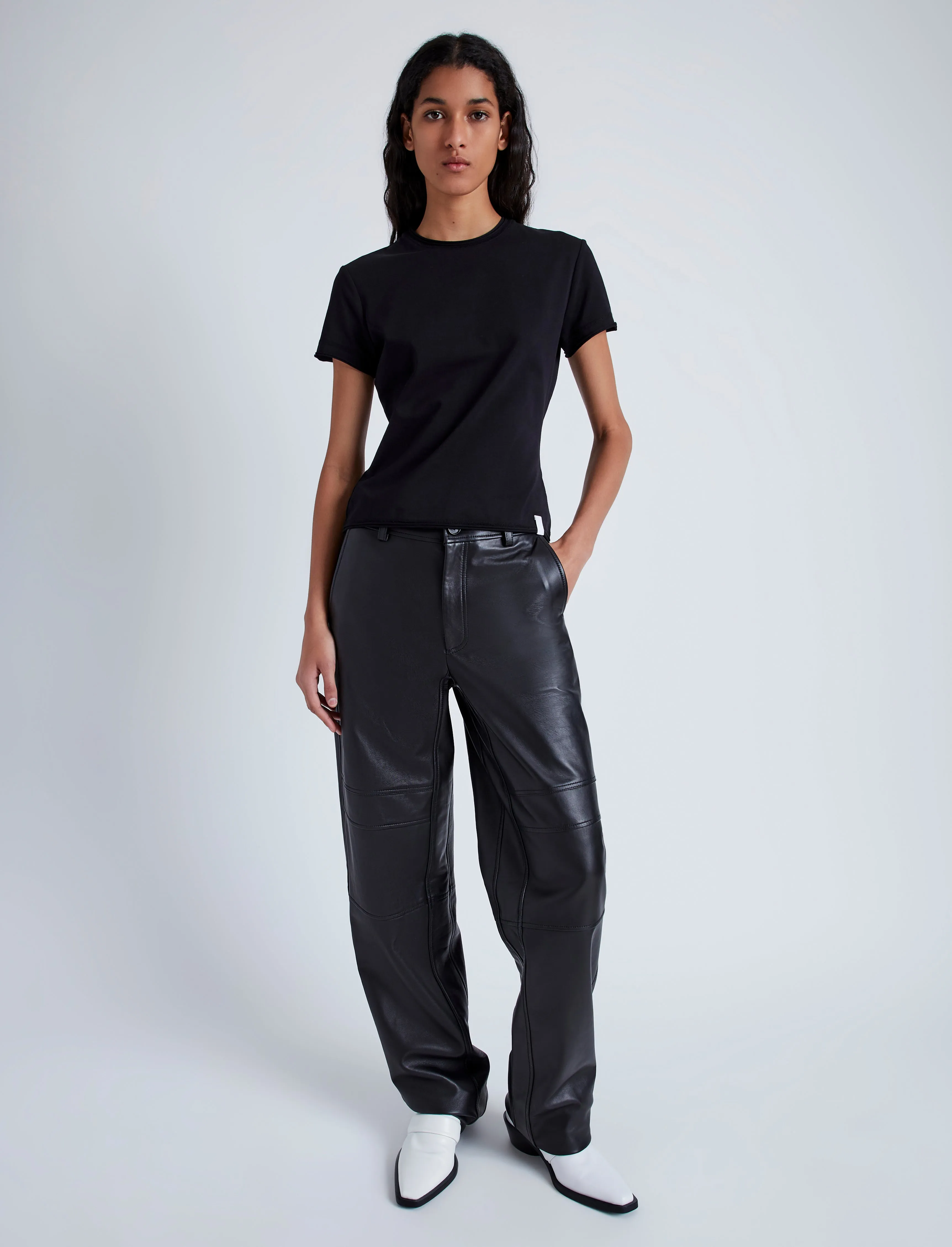 Smyth Pant in Leather sold by Proenza Schouler product image thumbnail 2